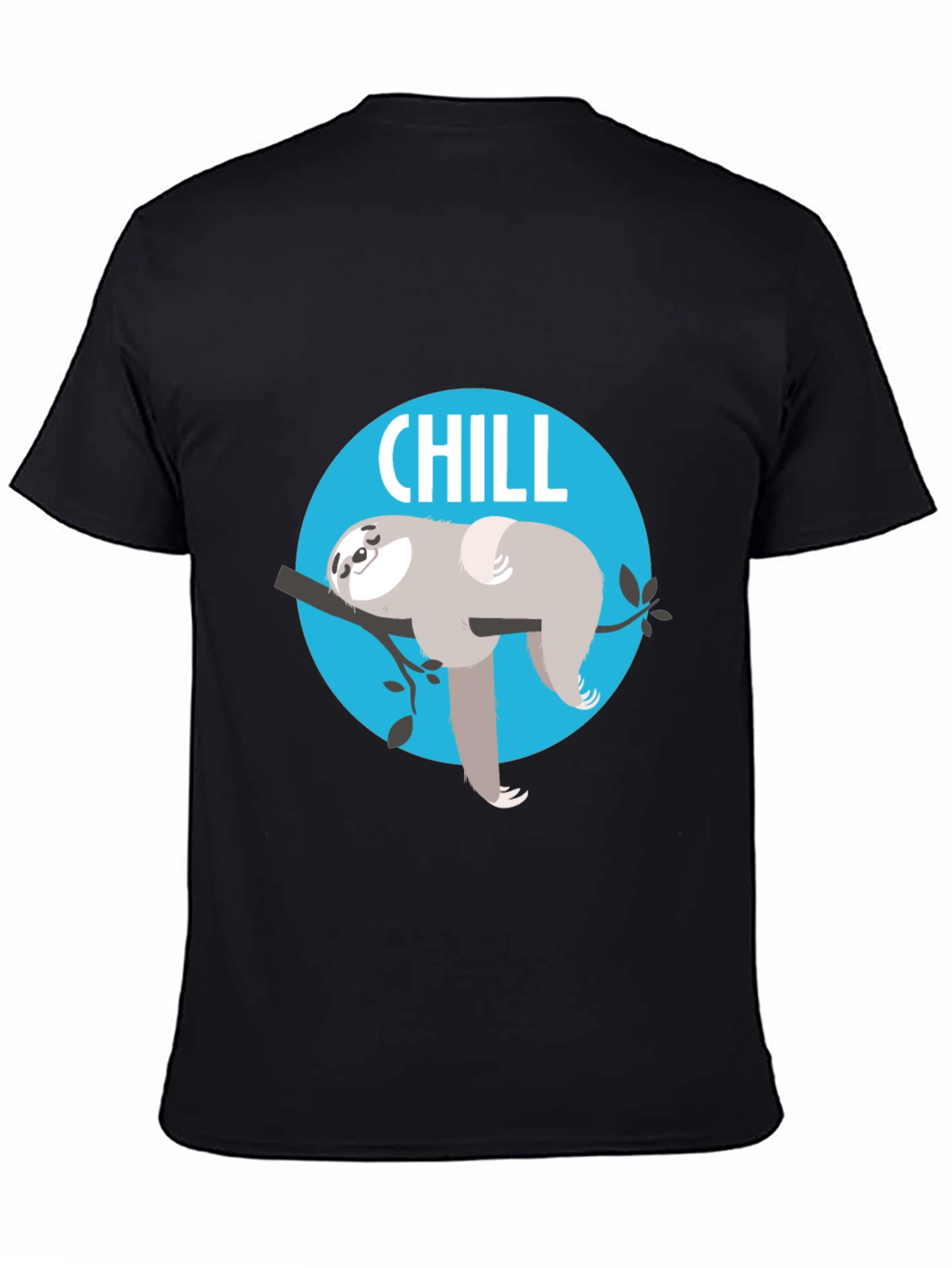 Chill Sloth T-Shirt - Relaxed Fit Unique Graphic