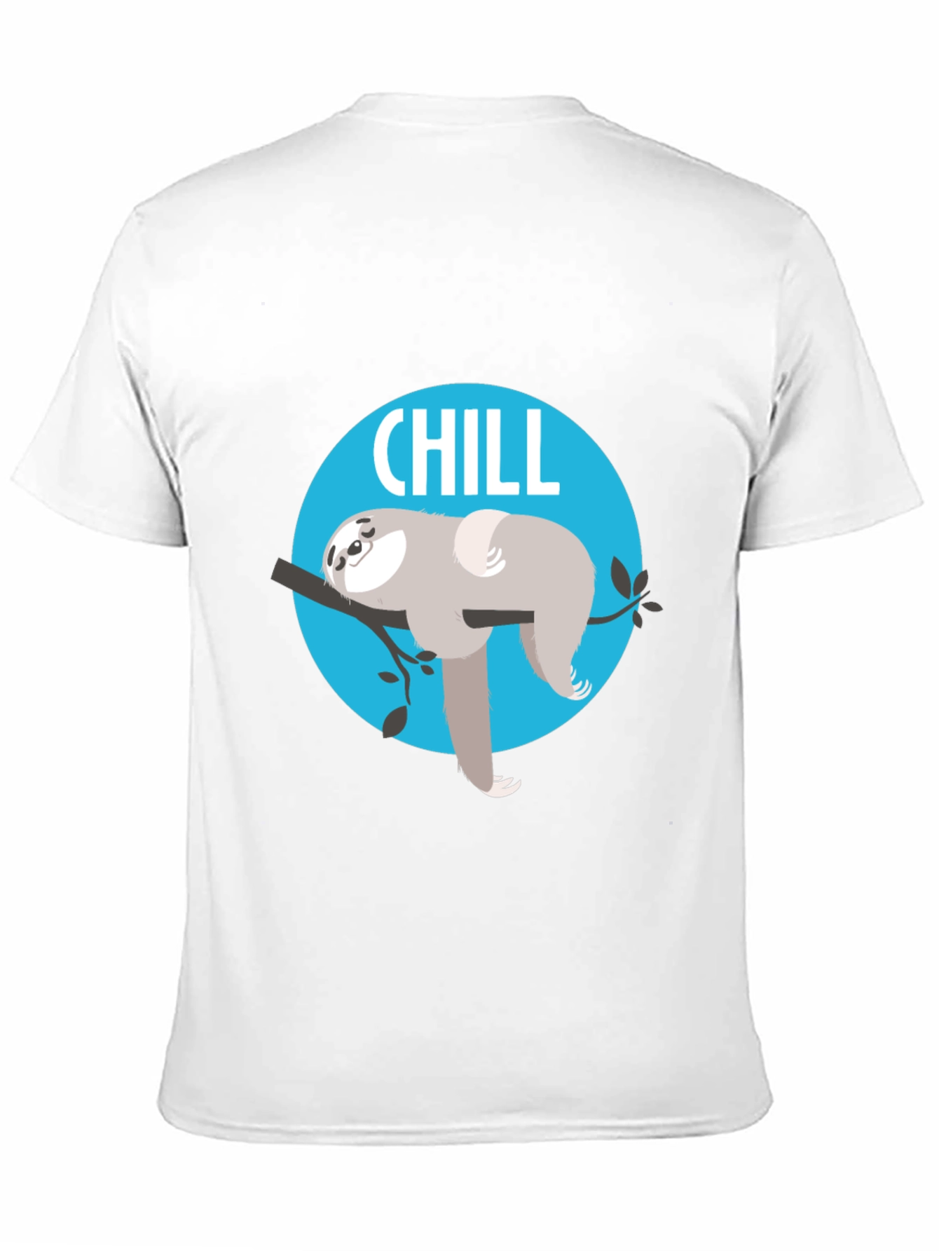 Chill Sloth T-Shirt - Relaxed Fit Unique Graphic