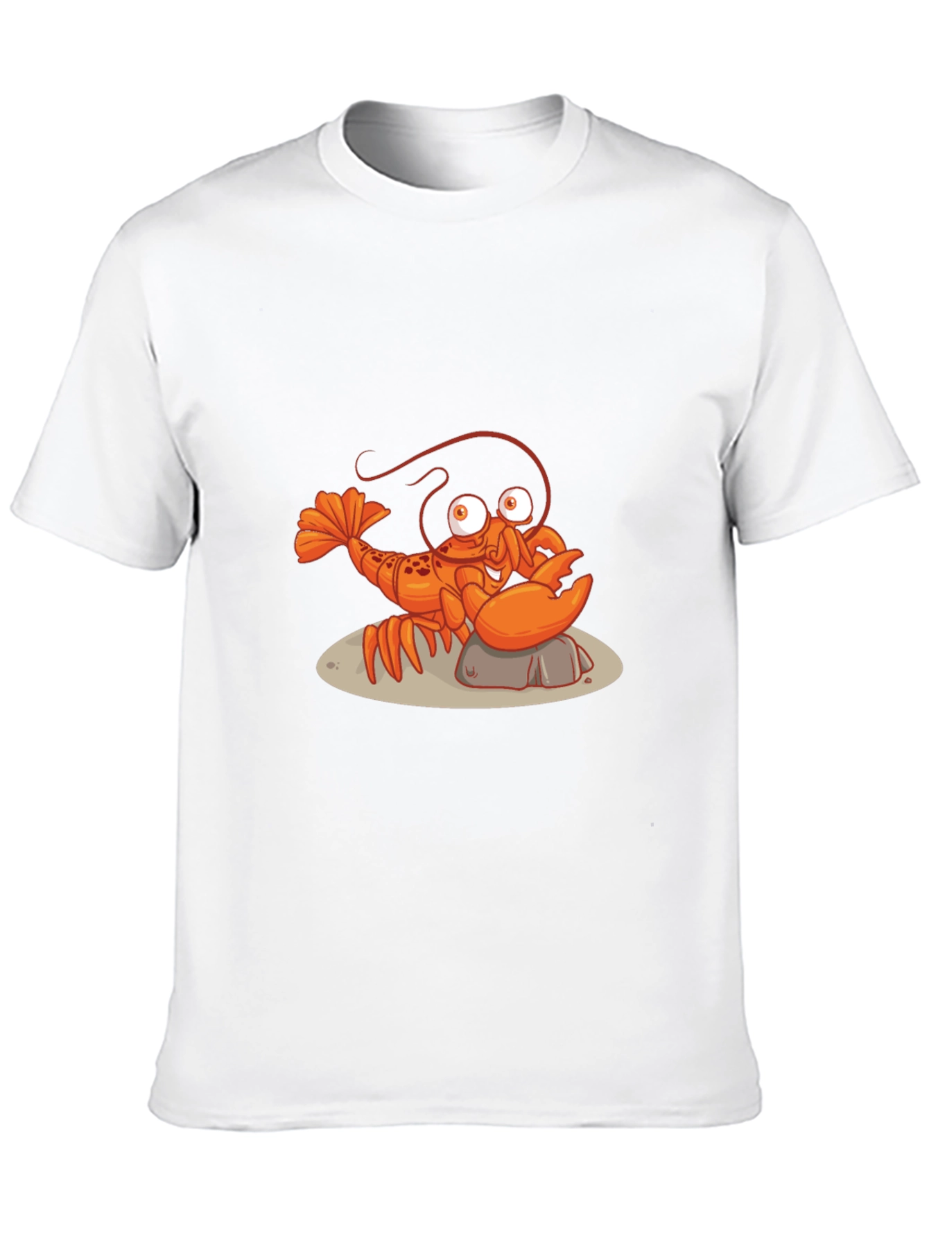 Lobster Graphic Tee - Quirky Black T-Shirt