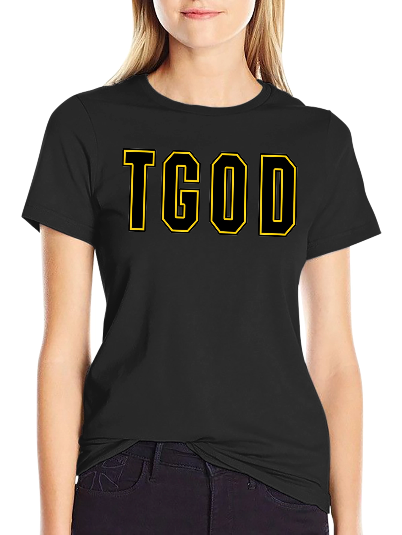 T-GOD Black T-Shirt