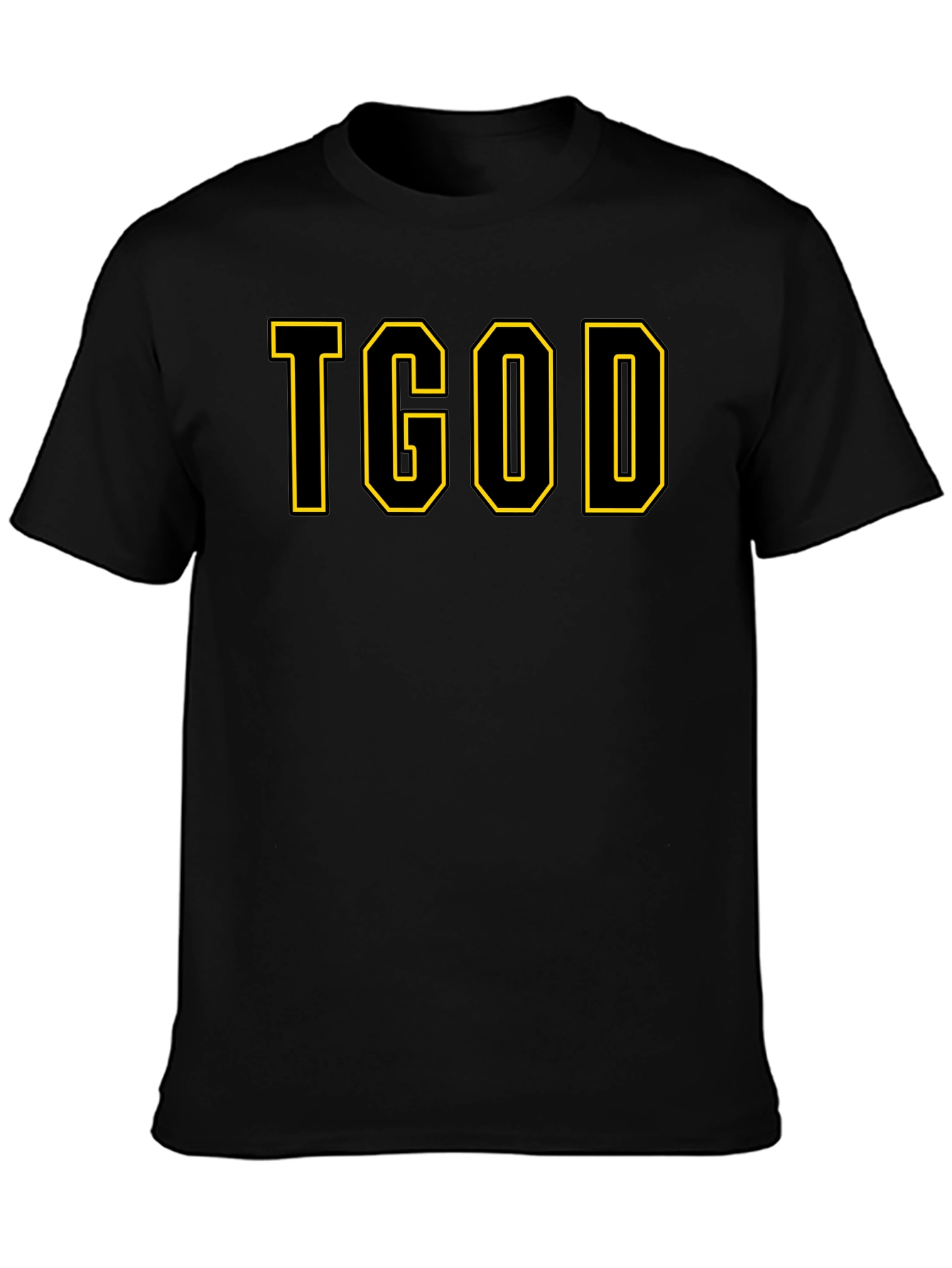 T-GOD Black T-Shirt