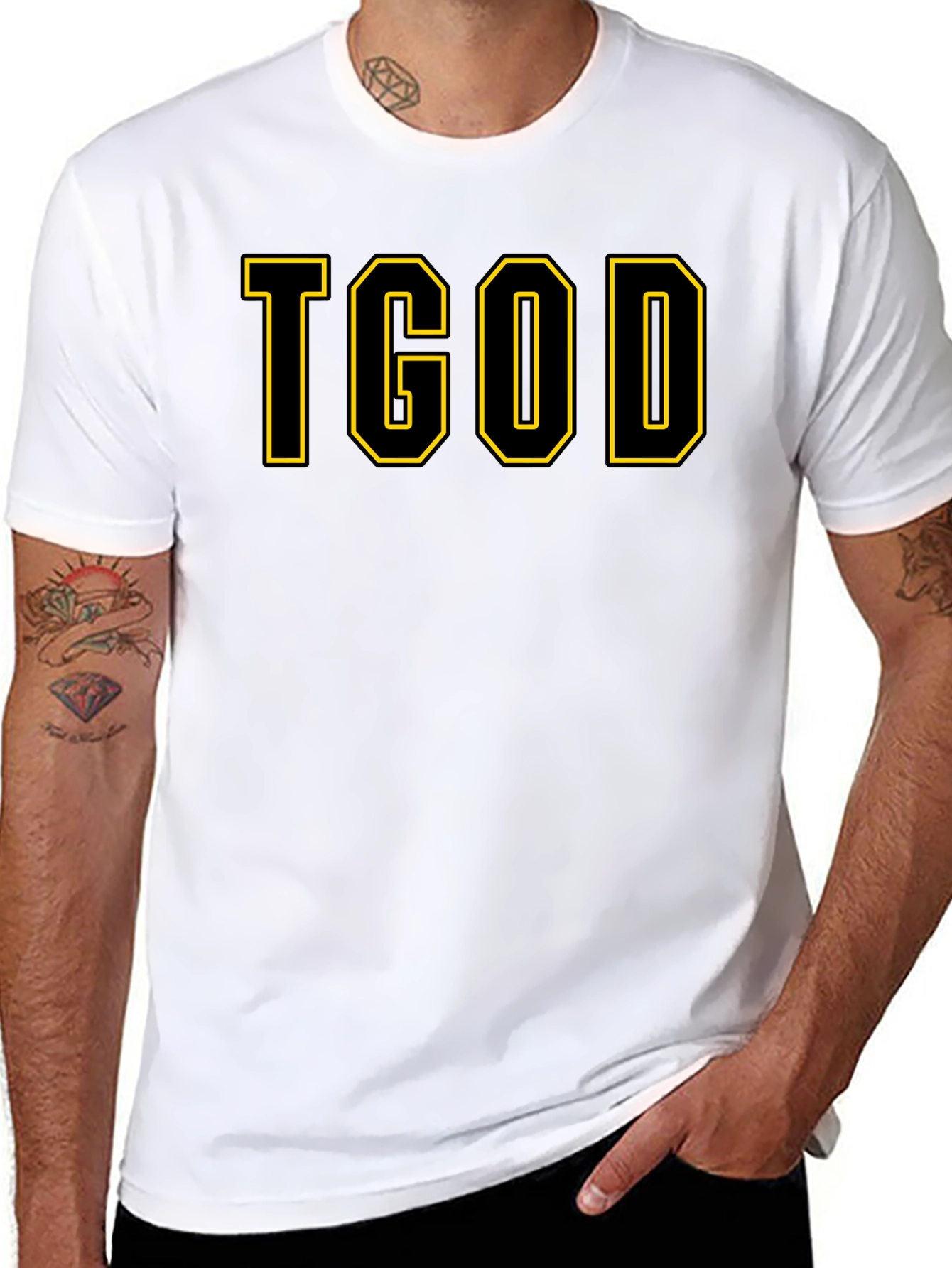 T-GOD Black T-Shirt
