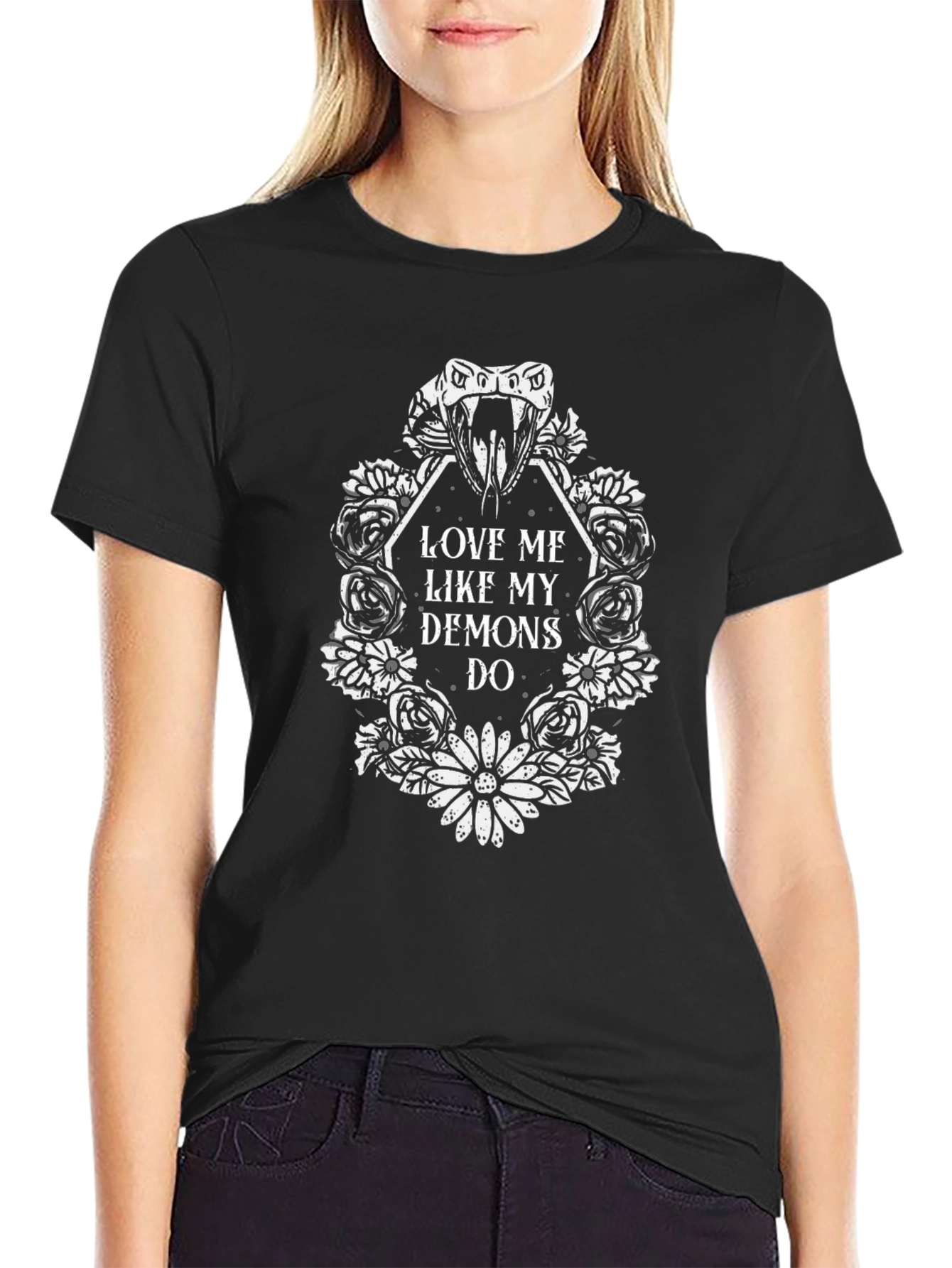 Love Me Like My Demons Do Graphic Tee