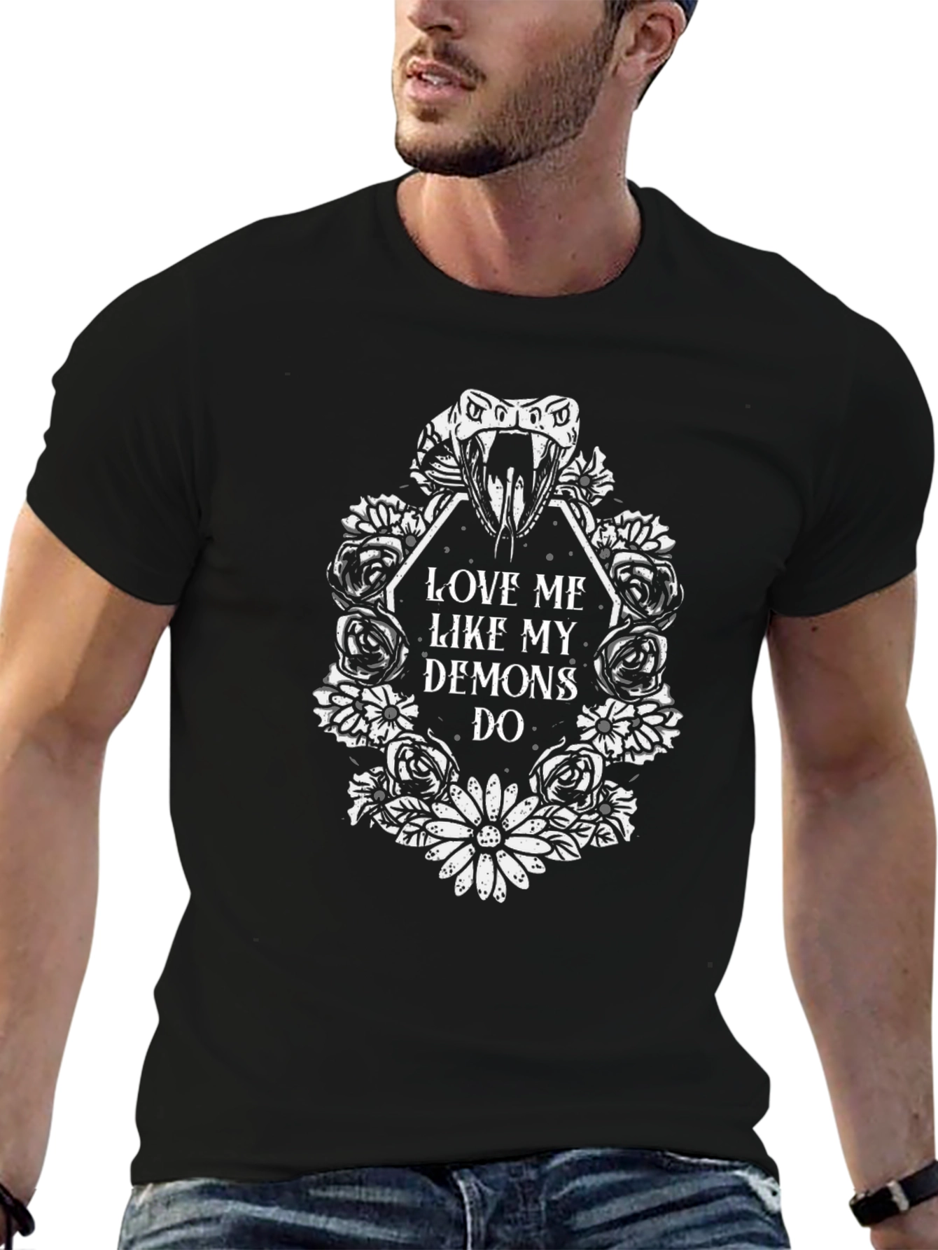 Love Me Like My Demons Do Graphic Tee