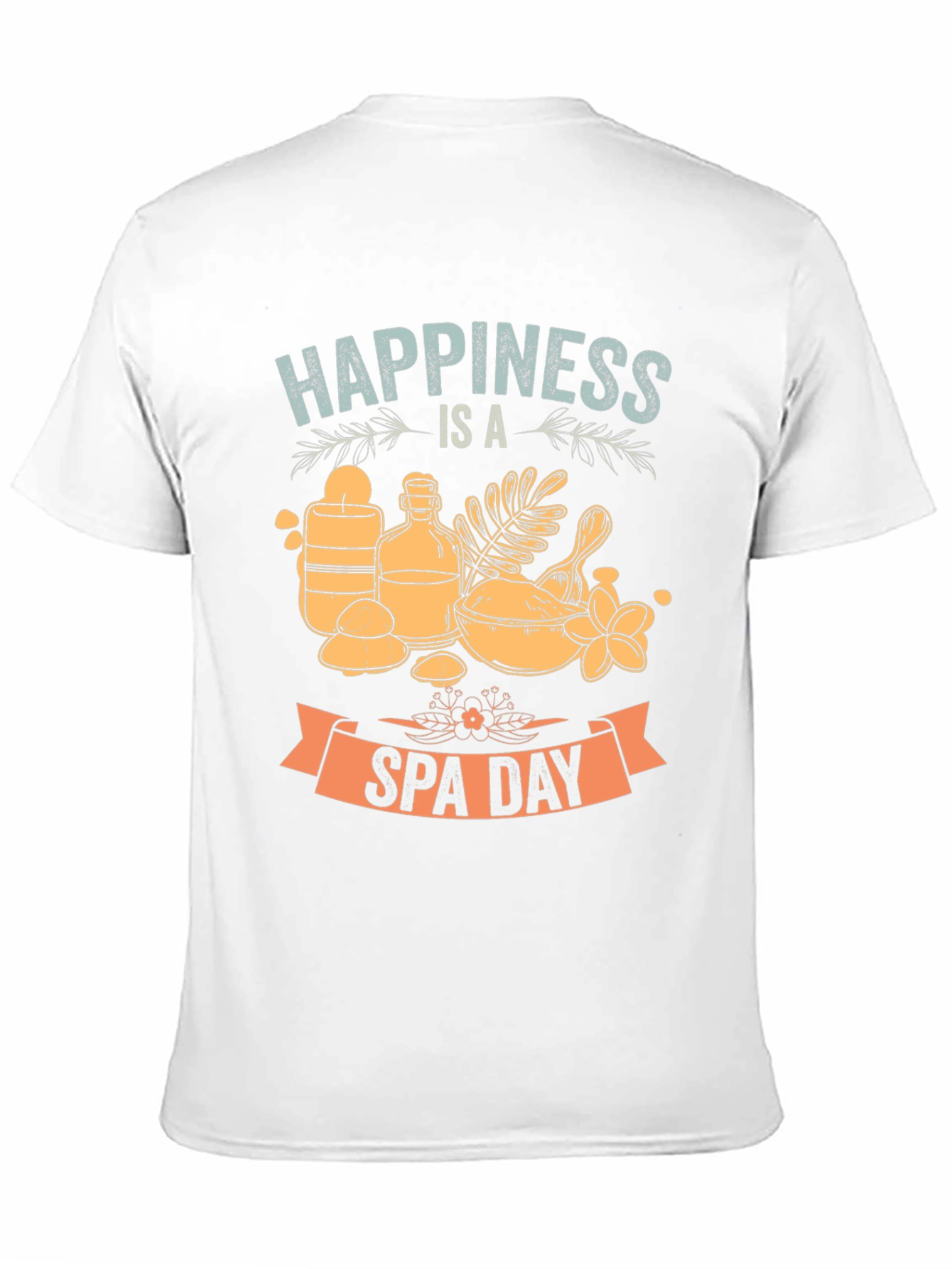 Happiness is a Spa Day Graphic T-Shirt