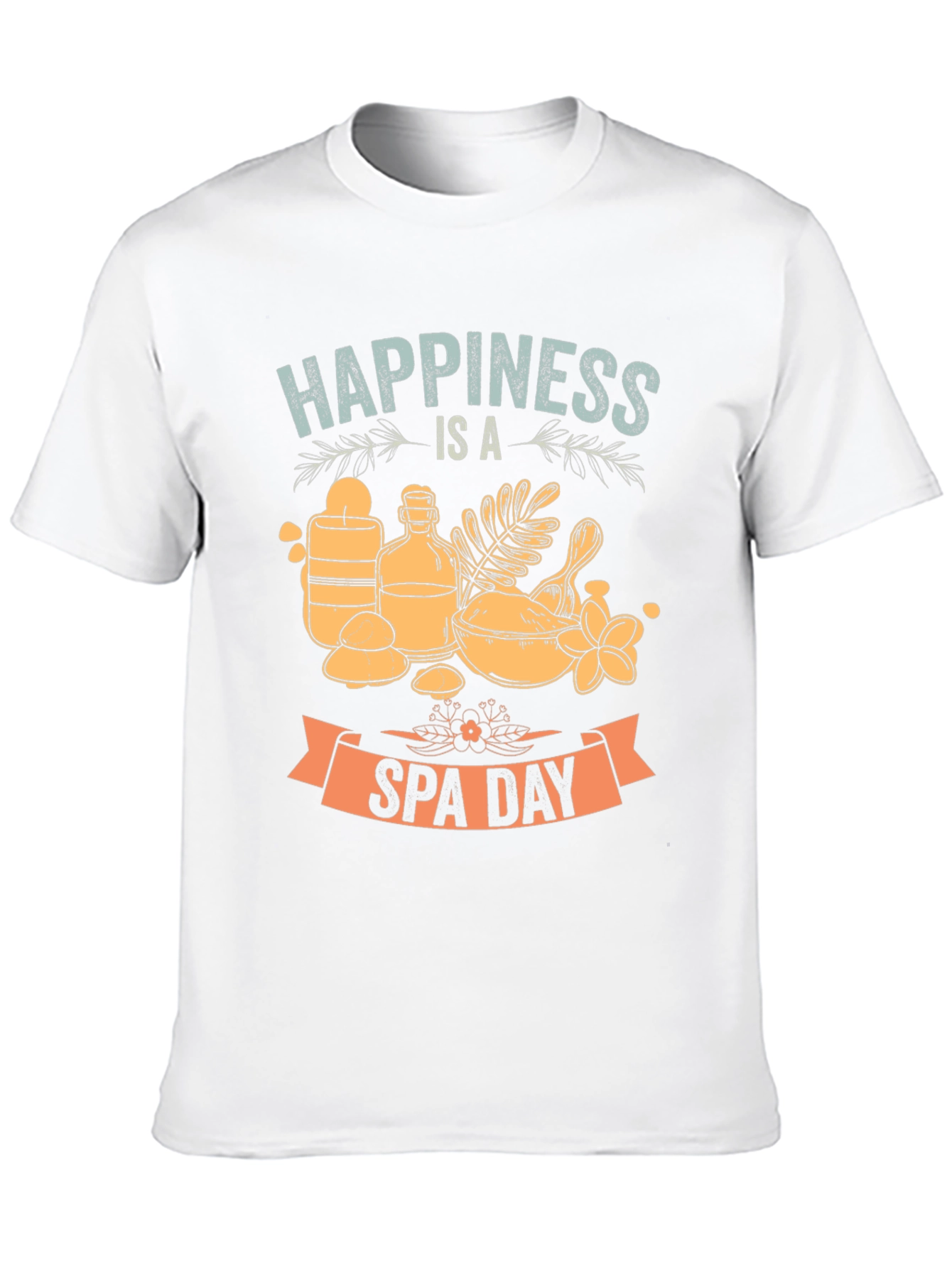 Happiness is a Spa Day Graphic T-Shirt