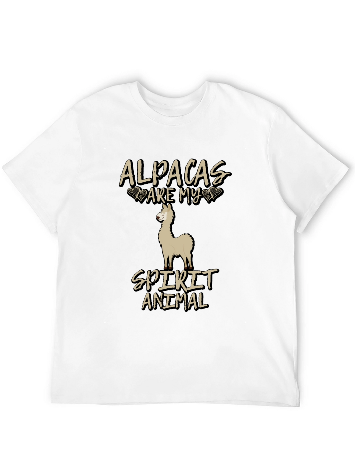 Alpacas are My Spirit Animal T-Shirt