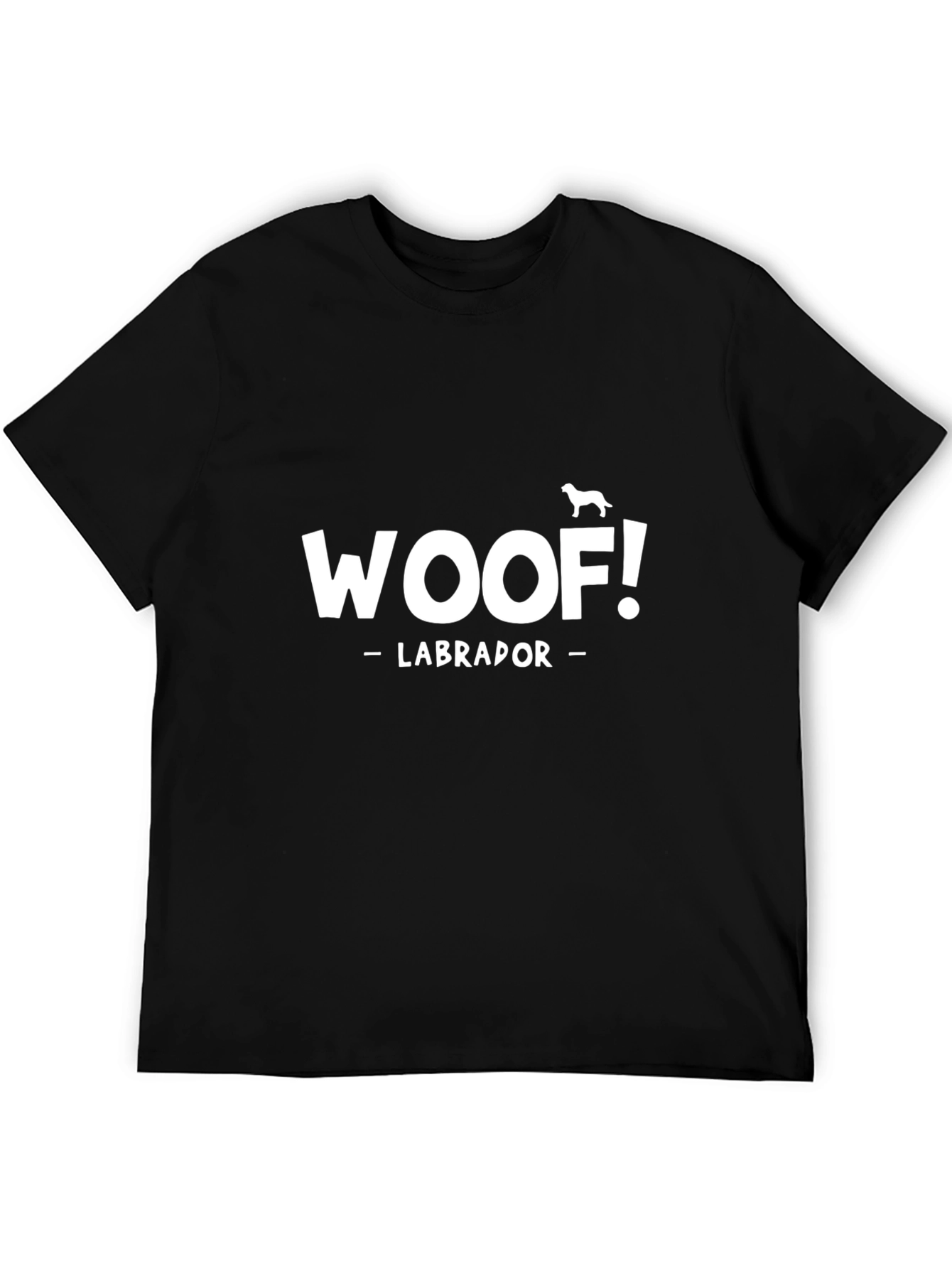 WOOF! Labrador Dog T-Shirt