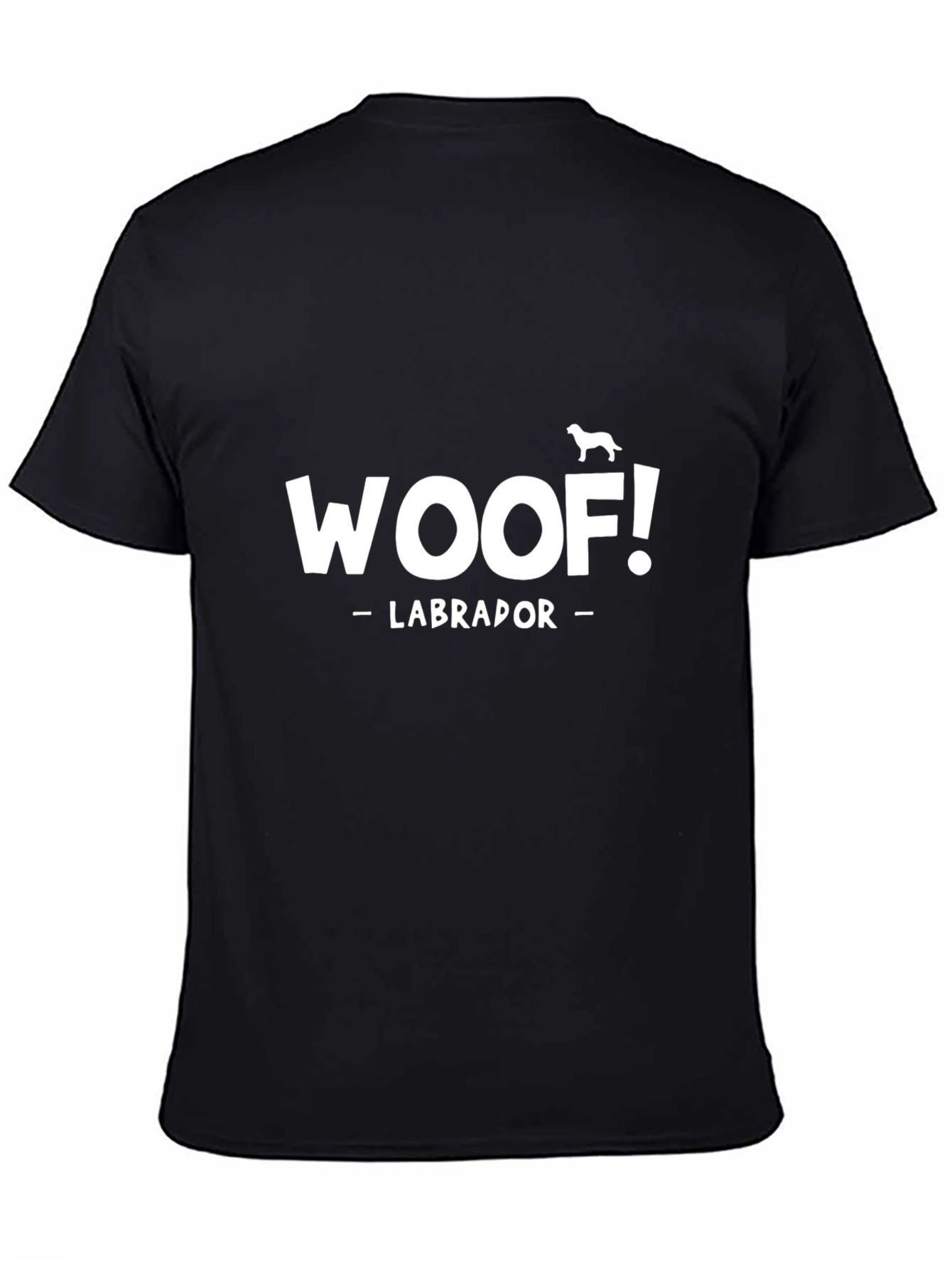 WOOF! Labrador Dog T-Shirt