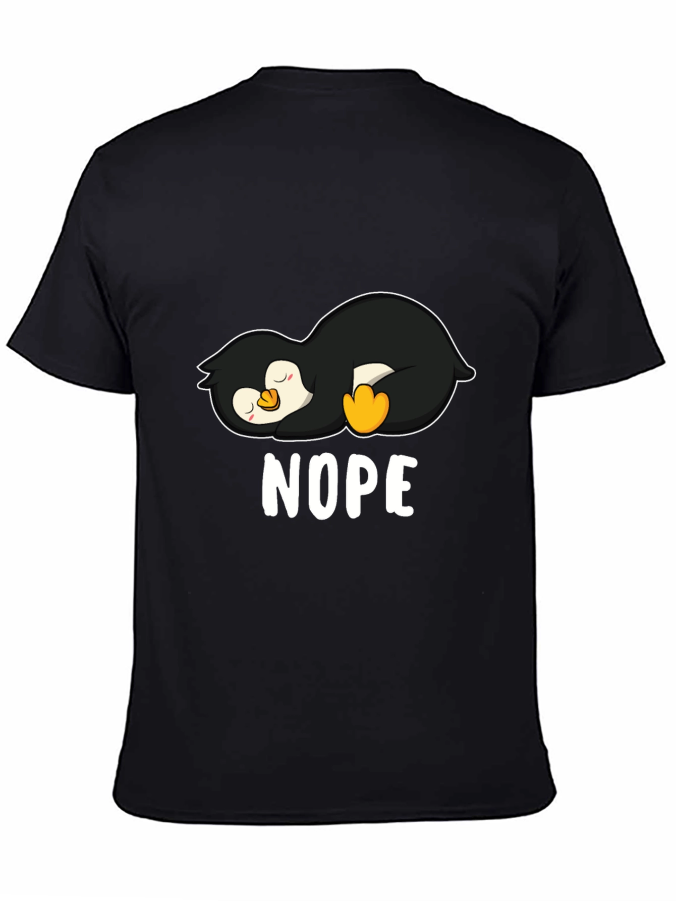 Nope Penguin Graphic Tee