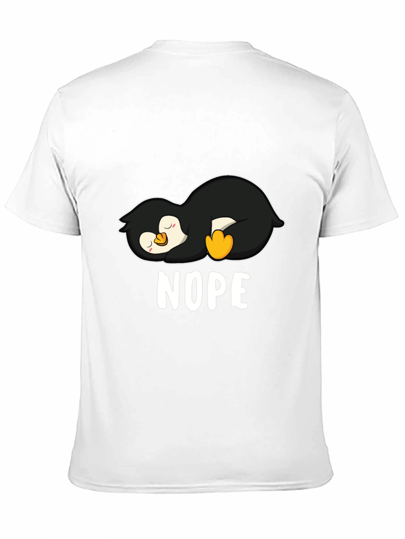 Nope Penguin Graphic Tee