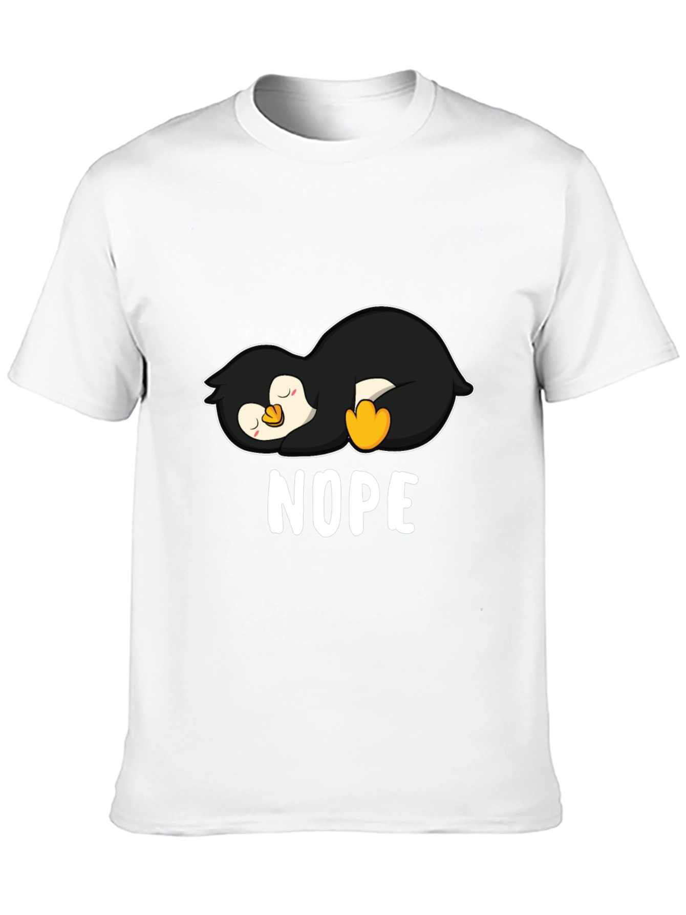 Nope Penguin Graphic Tee