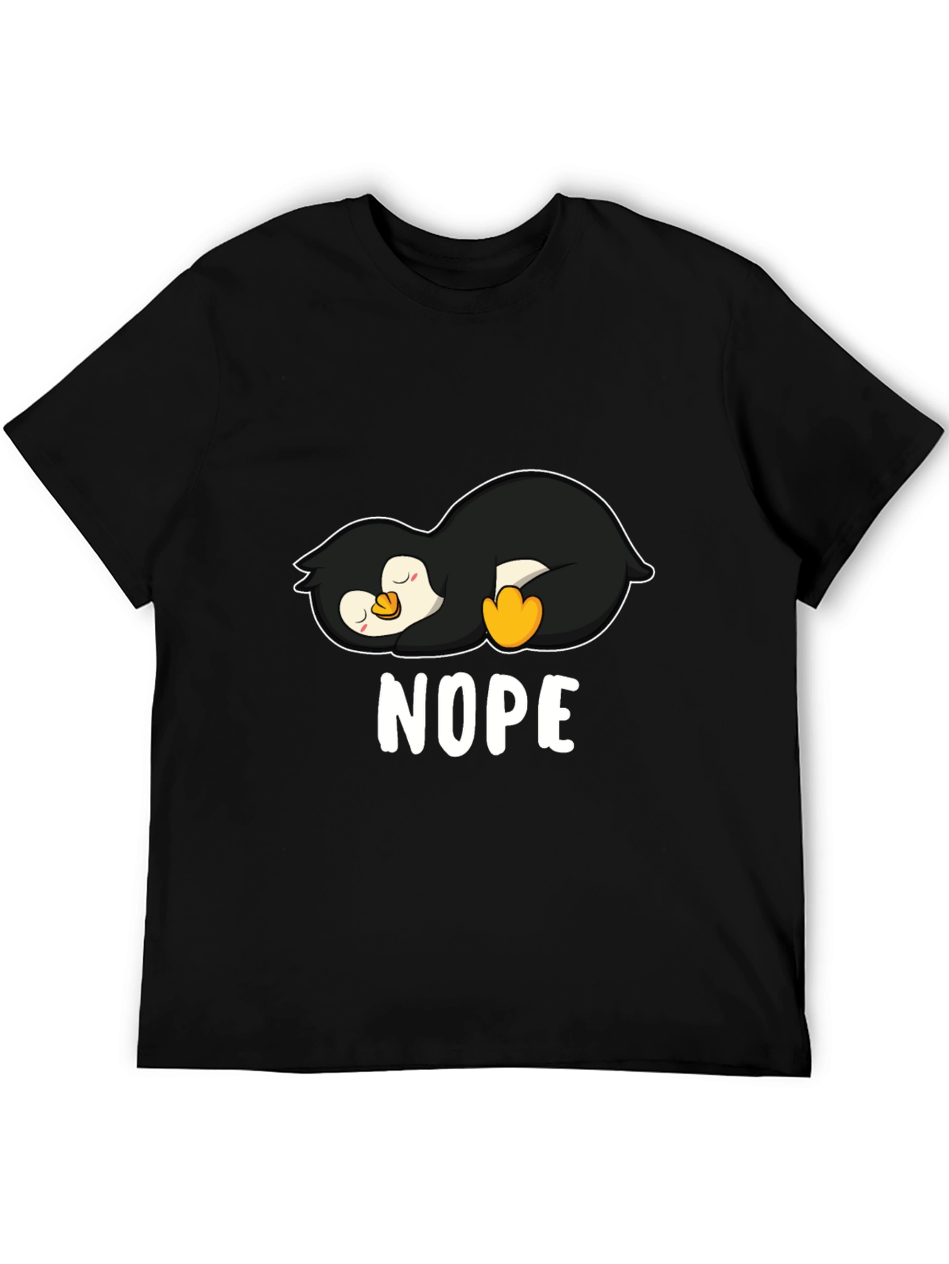 Nope Penguin Graphic Tee