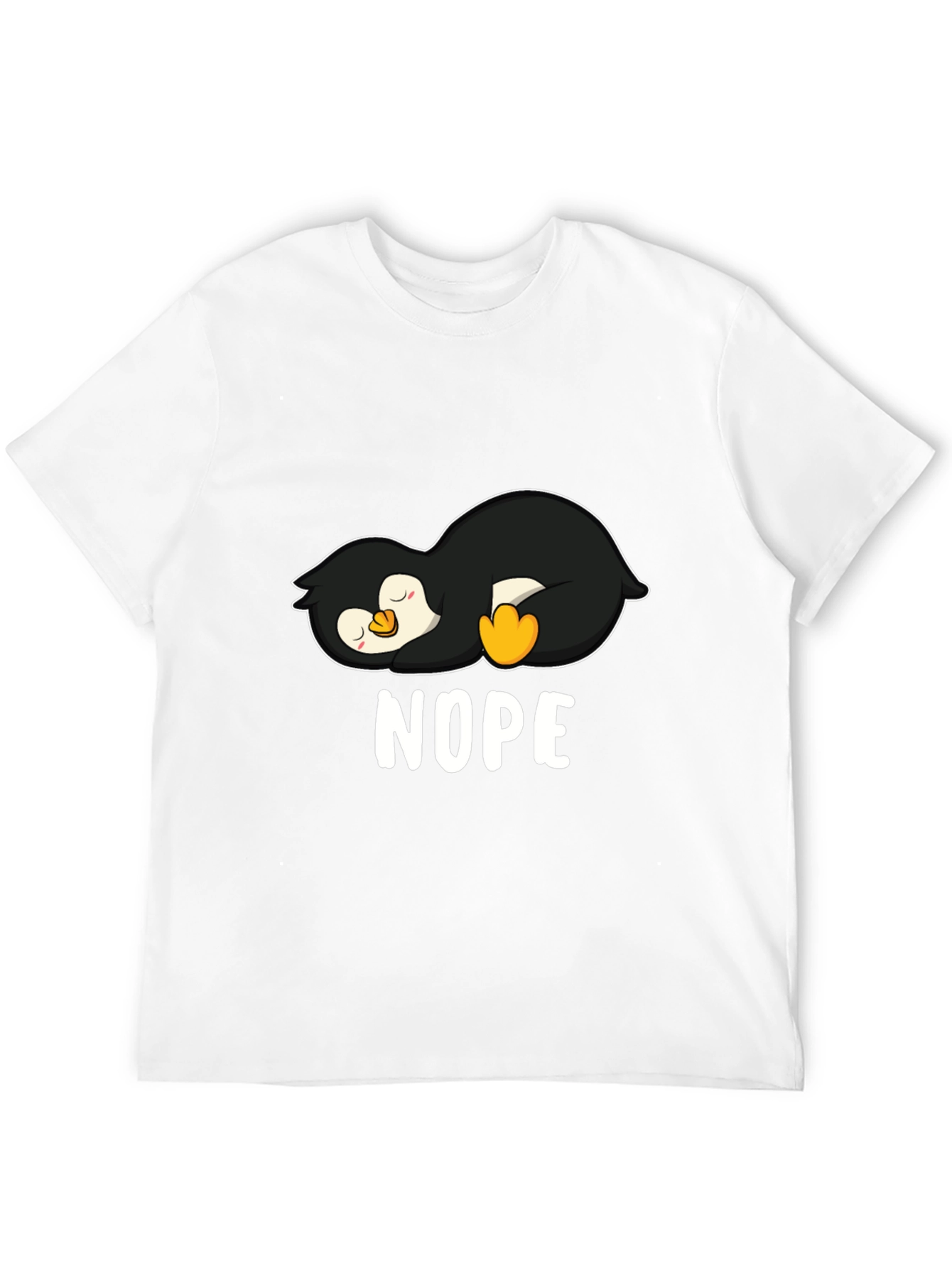Nope Penguin Graphic Tee