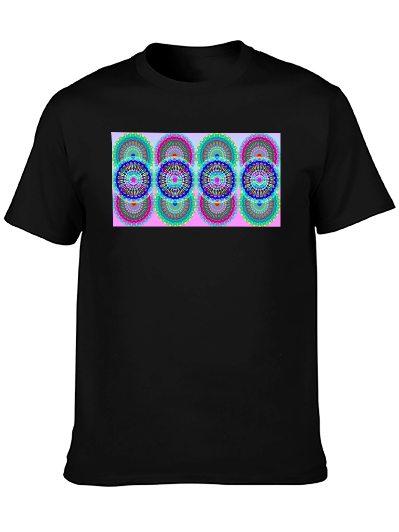 Patterned Graphic Tee