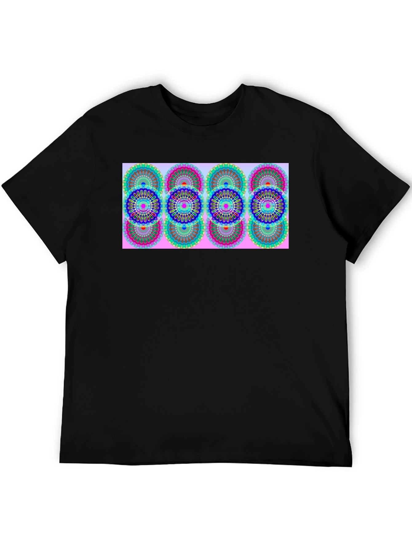 Patterned Graphic Tee