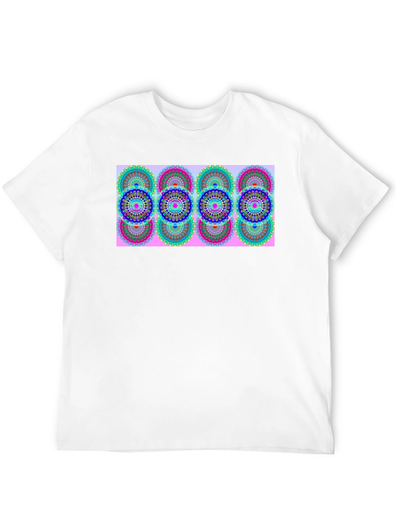 Patterned Graphic Tee