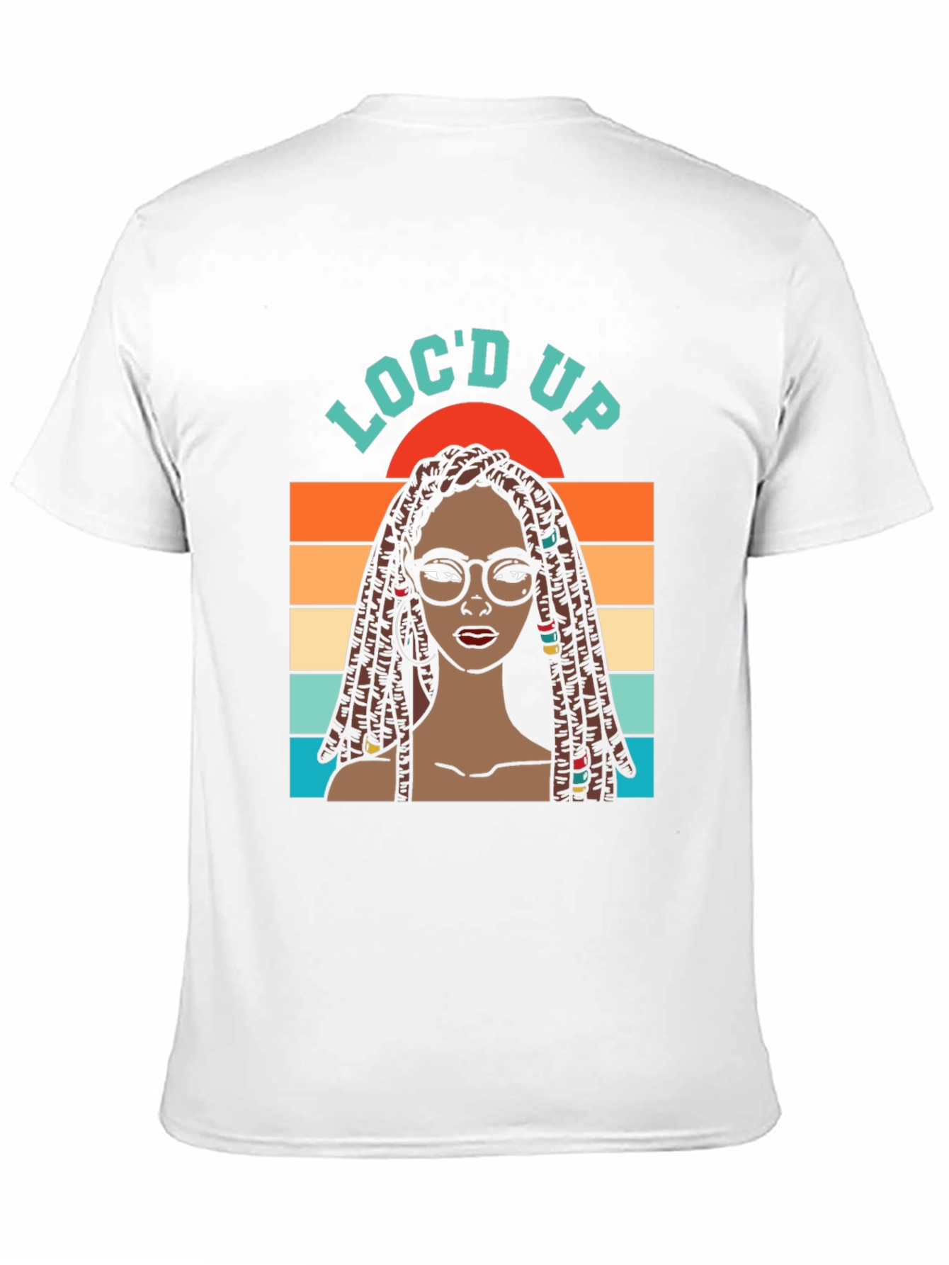 Locd Up Graphic T-Shirt - Unisex Black Tee