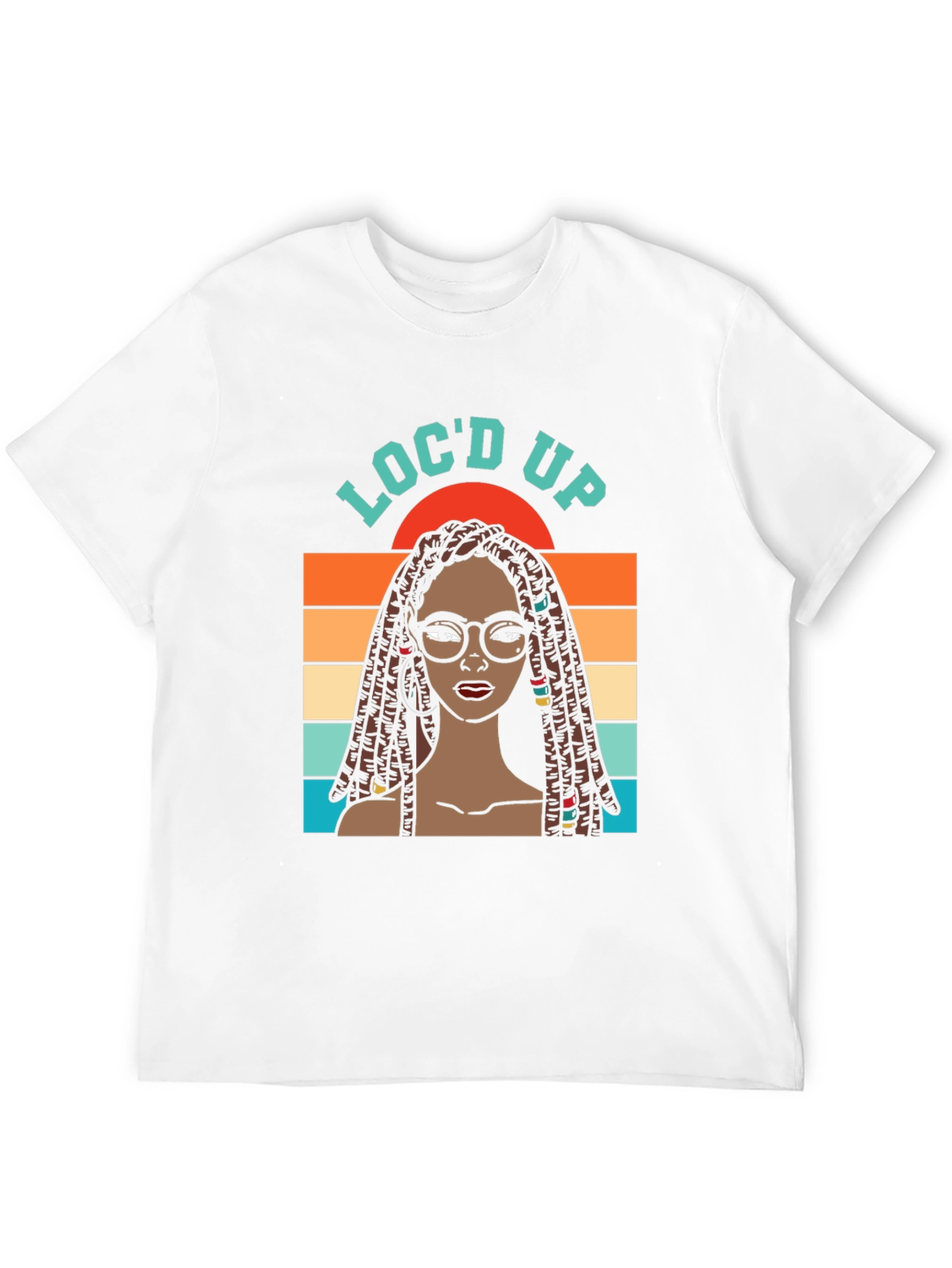 Locd Up Graphic T-Shirt - Unisex Black Tee