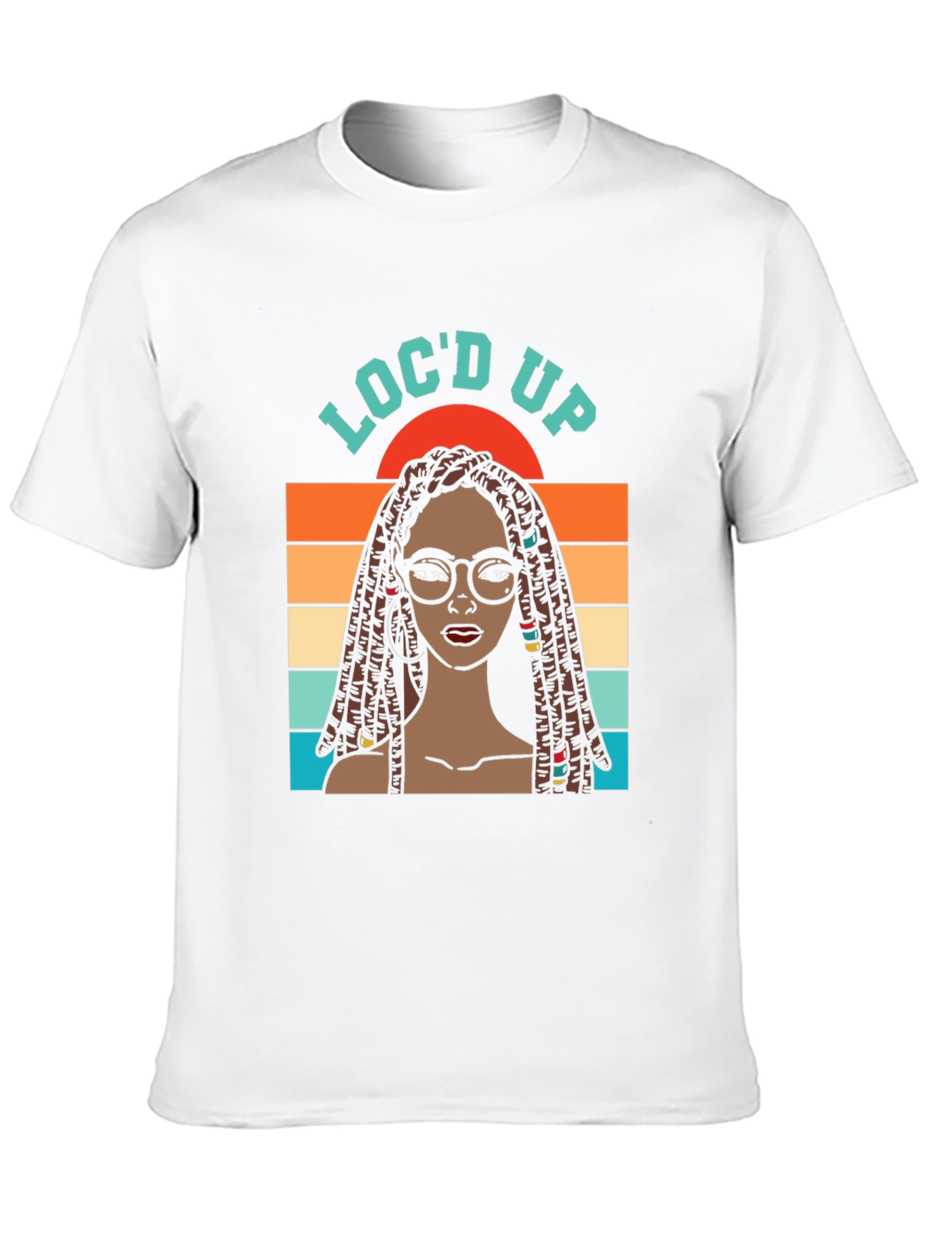 Locd Up Graphic T-Shirt - Unisex Black Tee