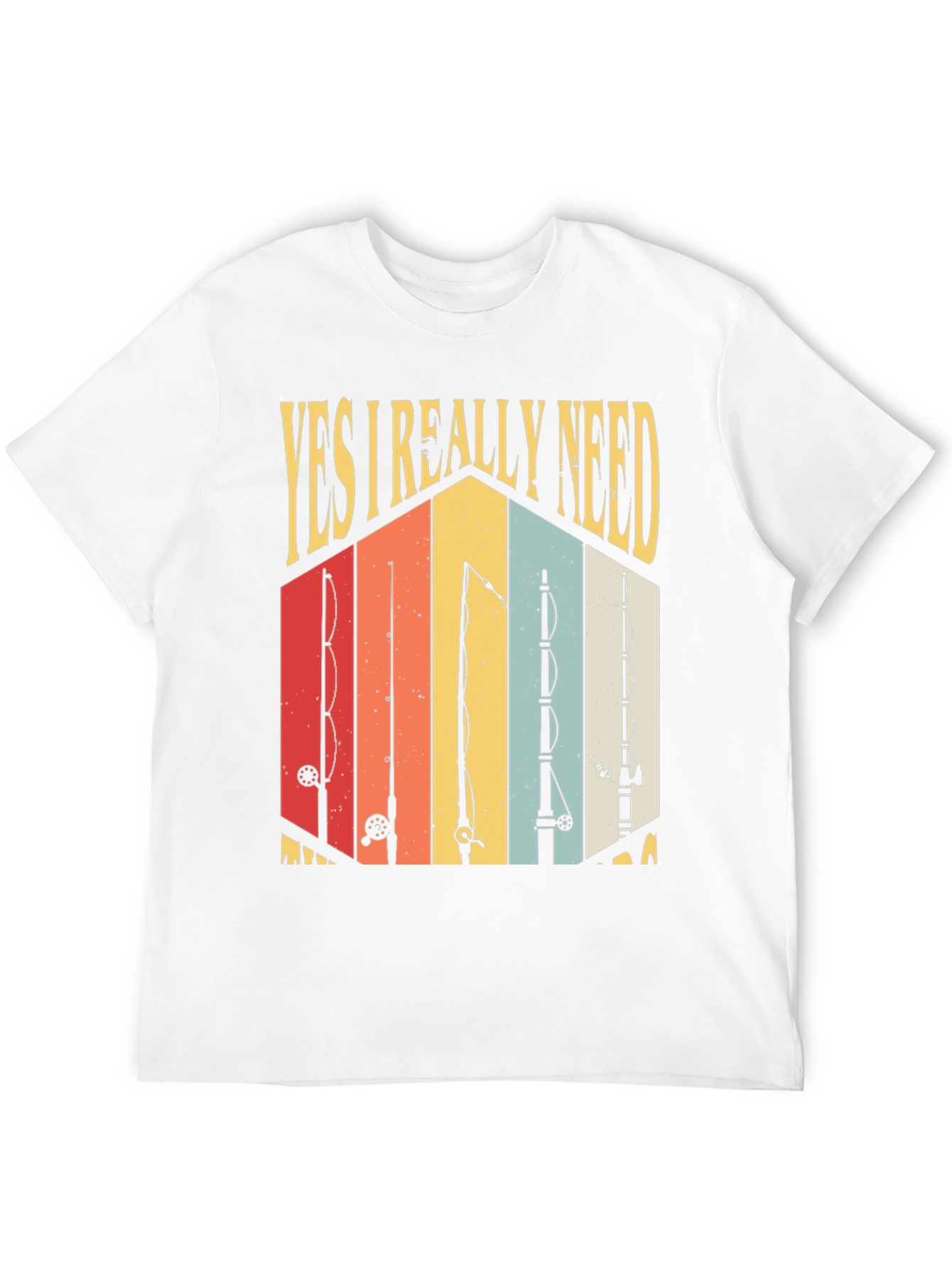 Fishing Retro Graphic T-Shirt