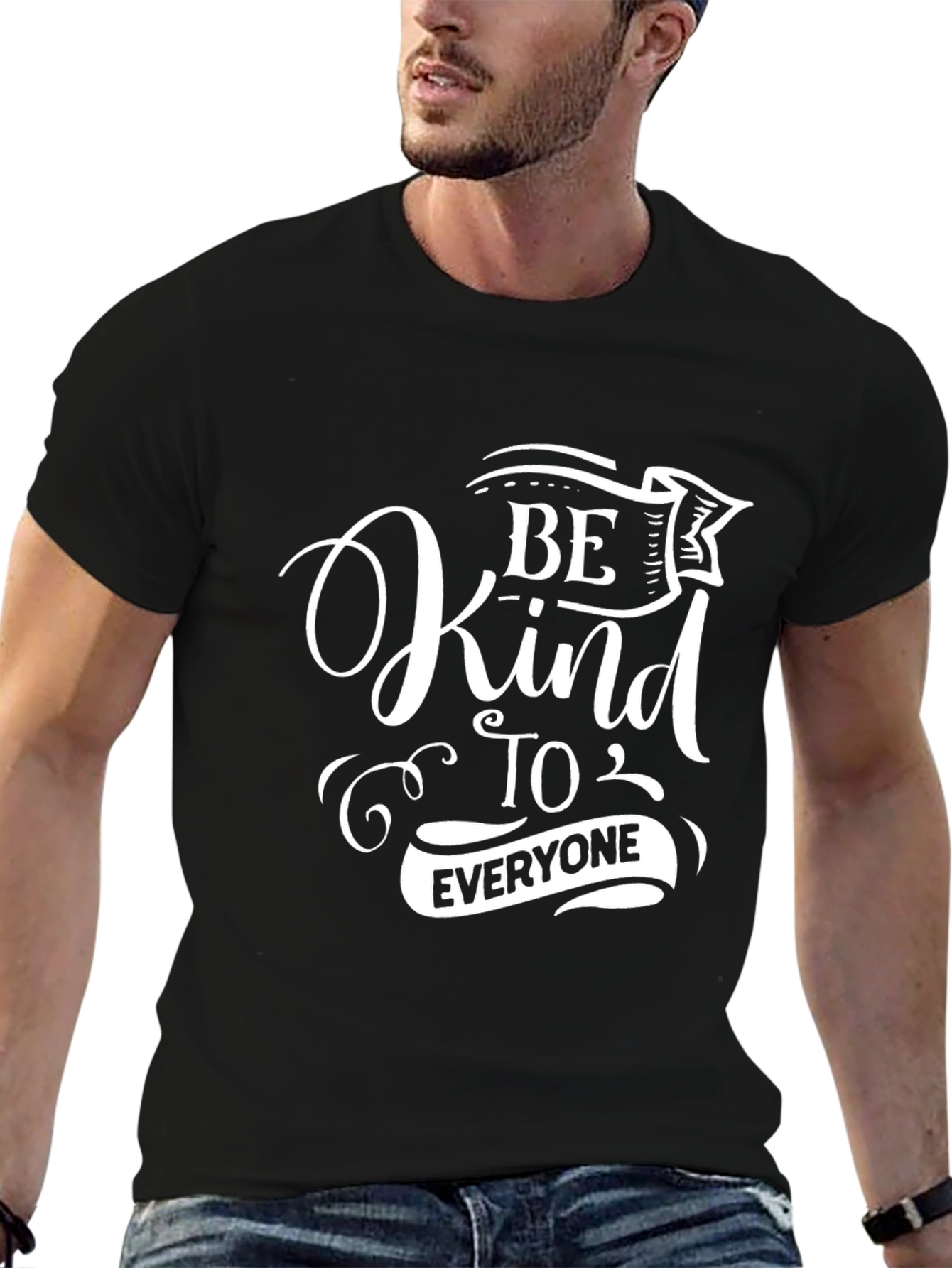 Be Kind to Everyone Black T-Shirt