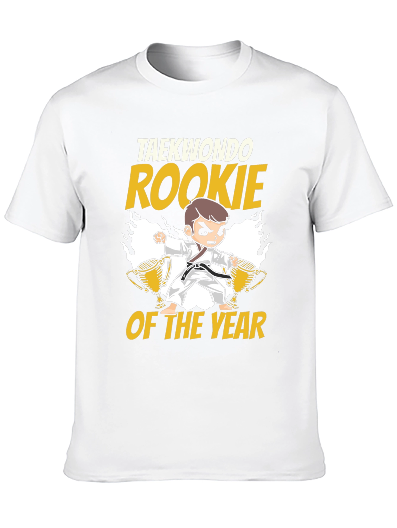 Taekwondo Rookie of the Year Black T-Shirt
