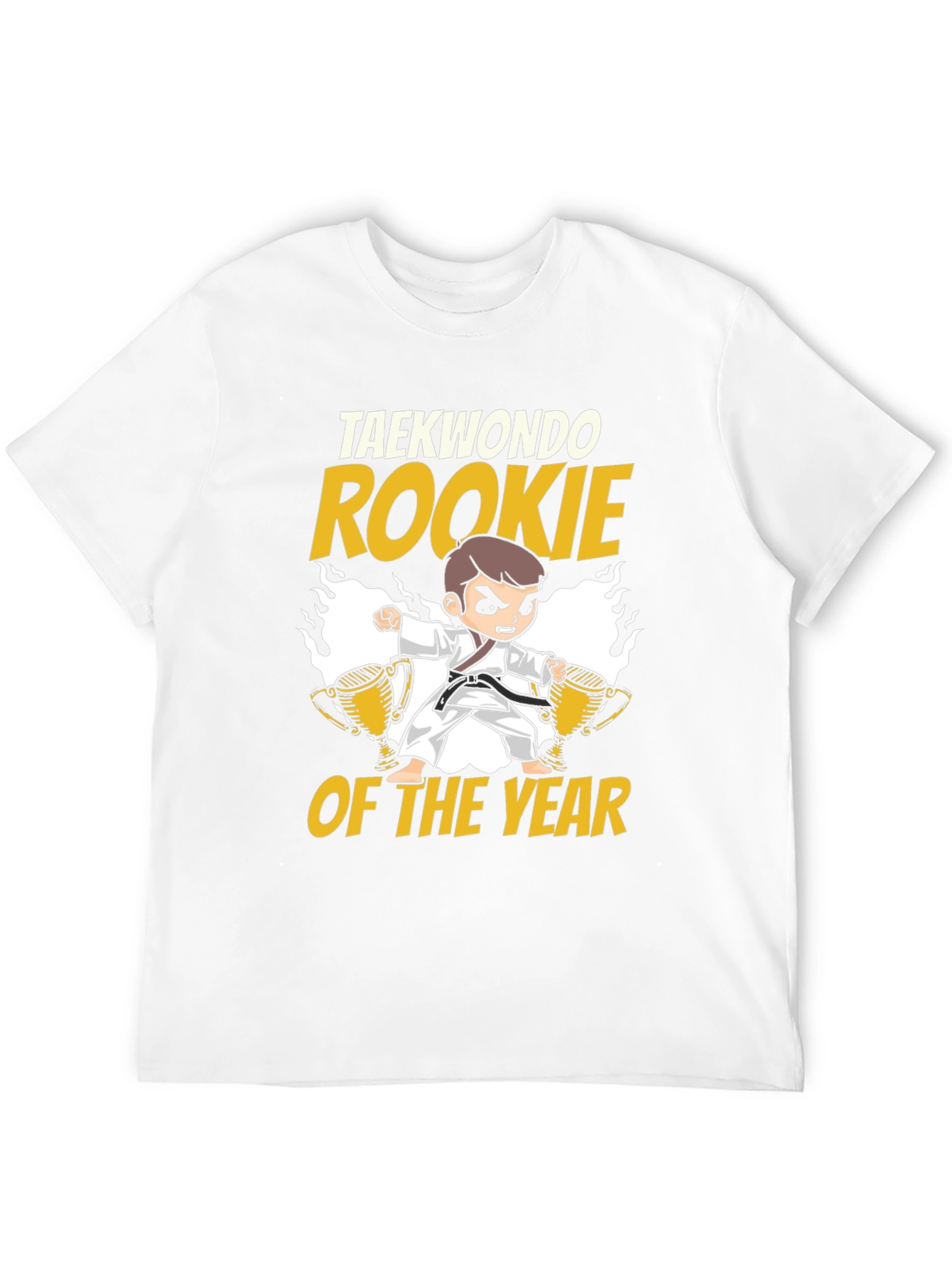 Taekwondo Rookie of the Year Black T-Shirt
