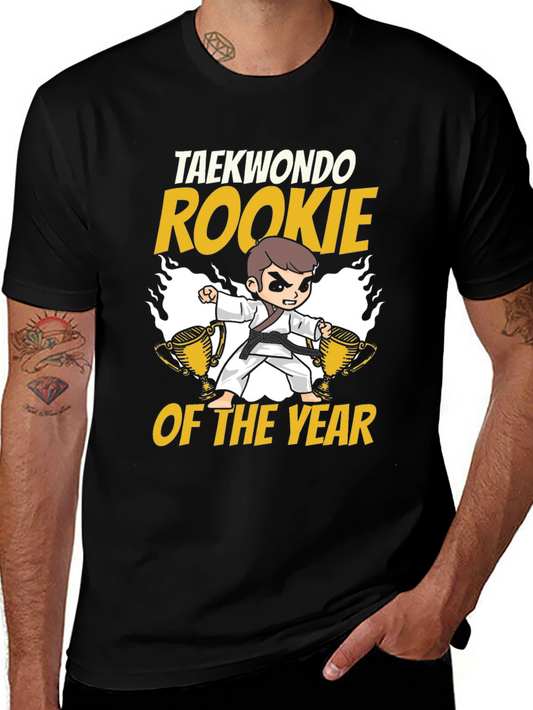 Taekwondo Rookie of the Year Black T-Shirt