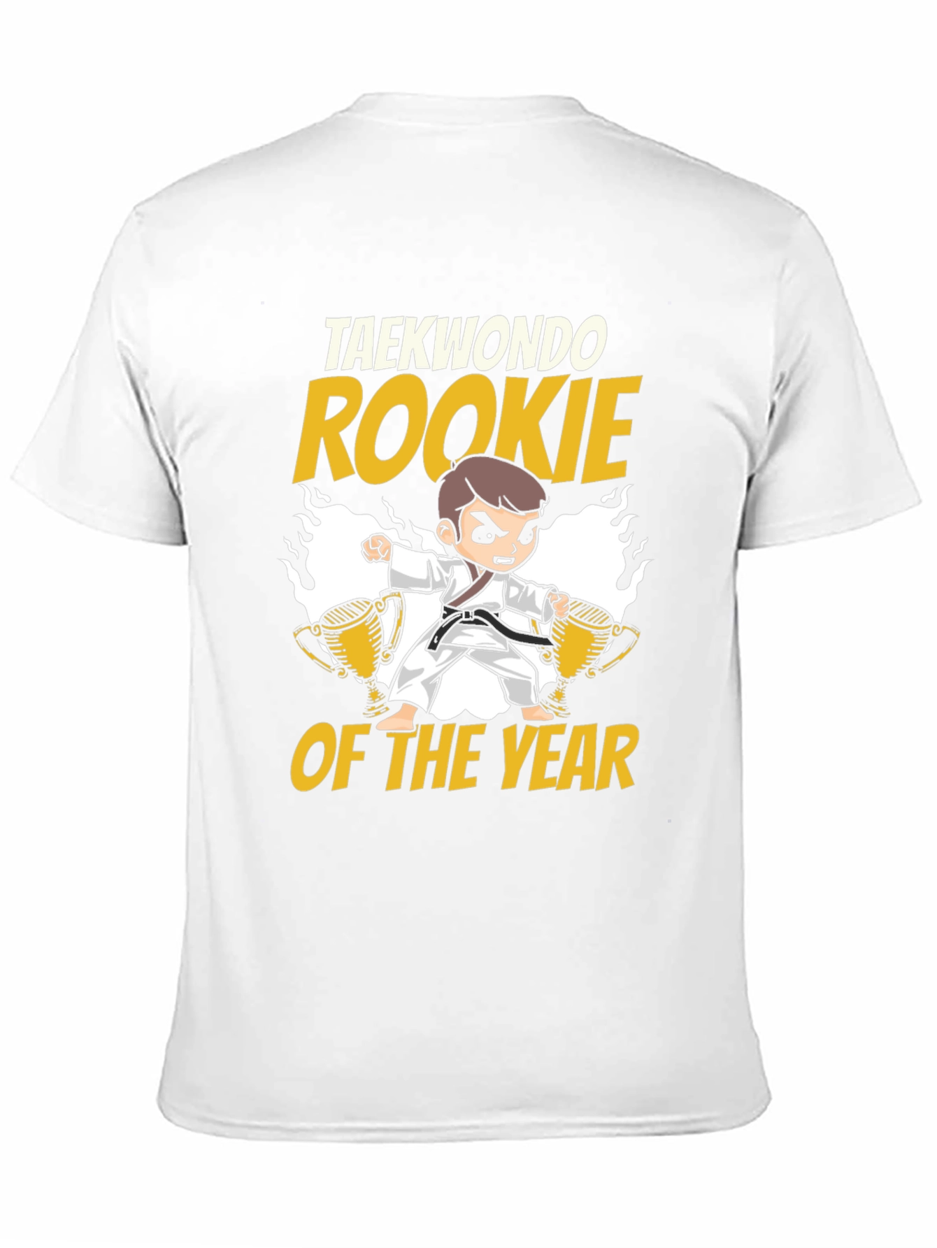 Taekwondo Rookie of the Year Black T-Shirt