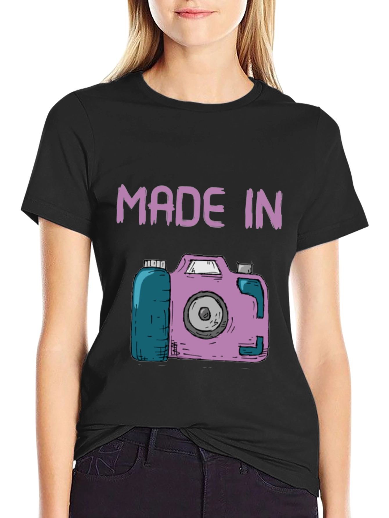 Camera Graphic T-Shirt - Photographer Tee