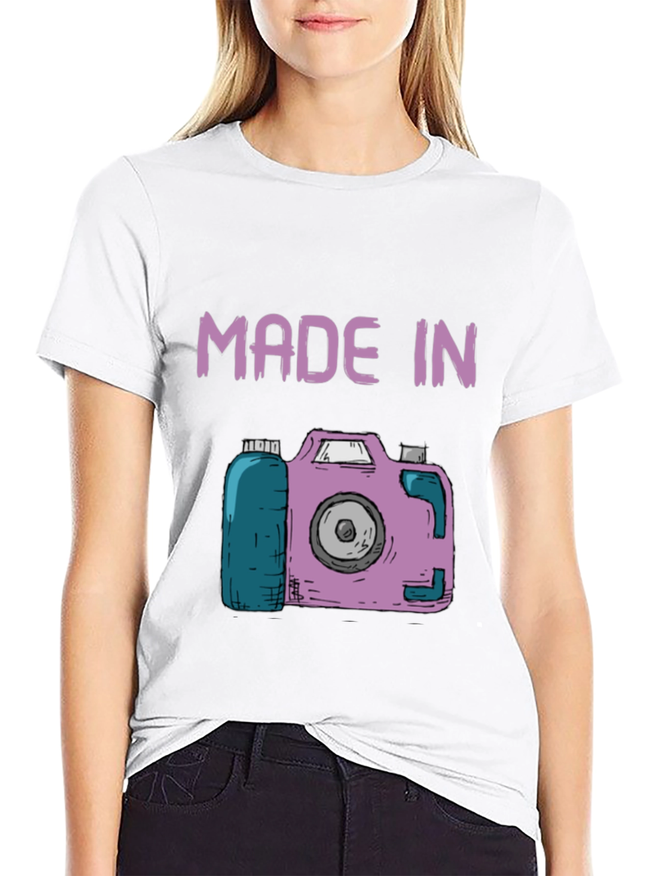 Camera Graphic T-Shirt - Photographer Tee