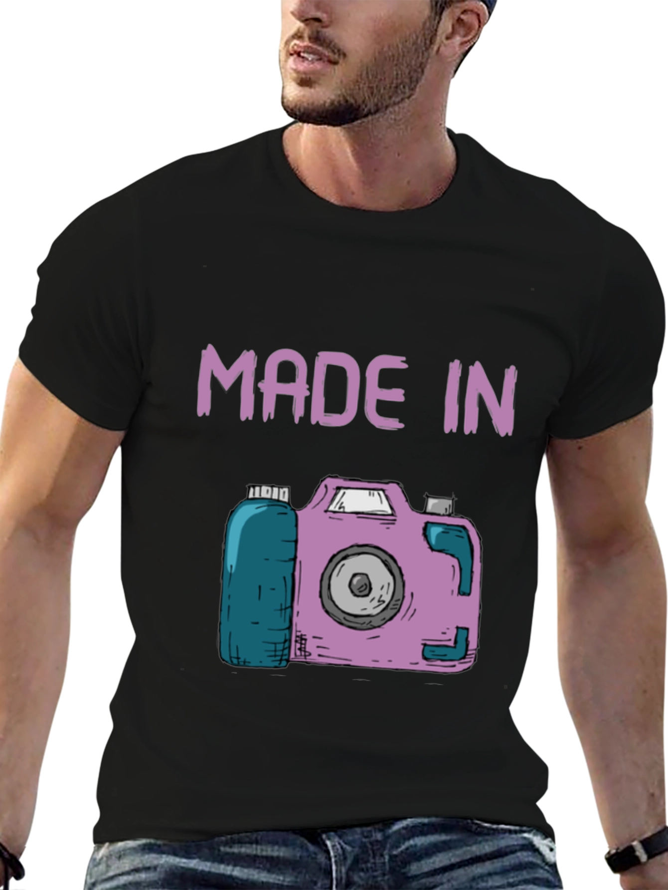 Camera Graphic T-Shirt - Photographer Tee