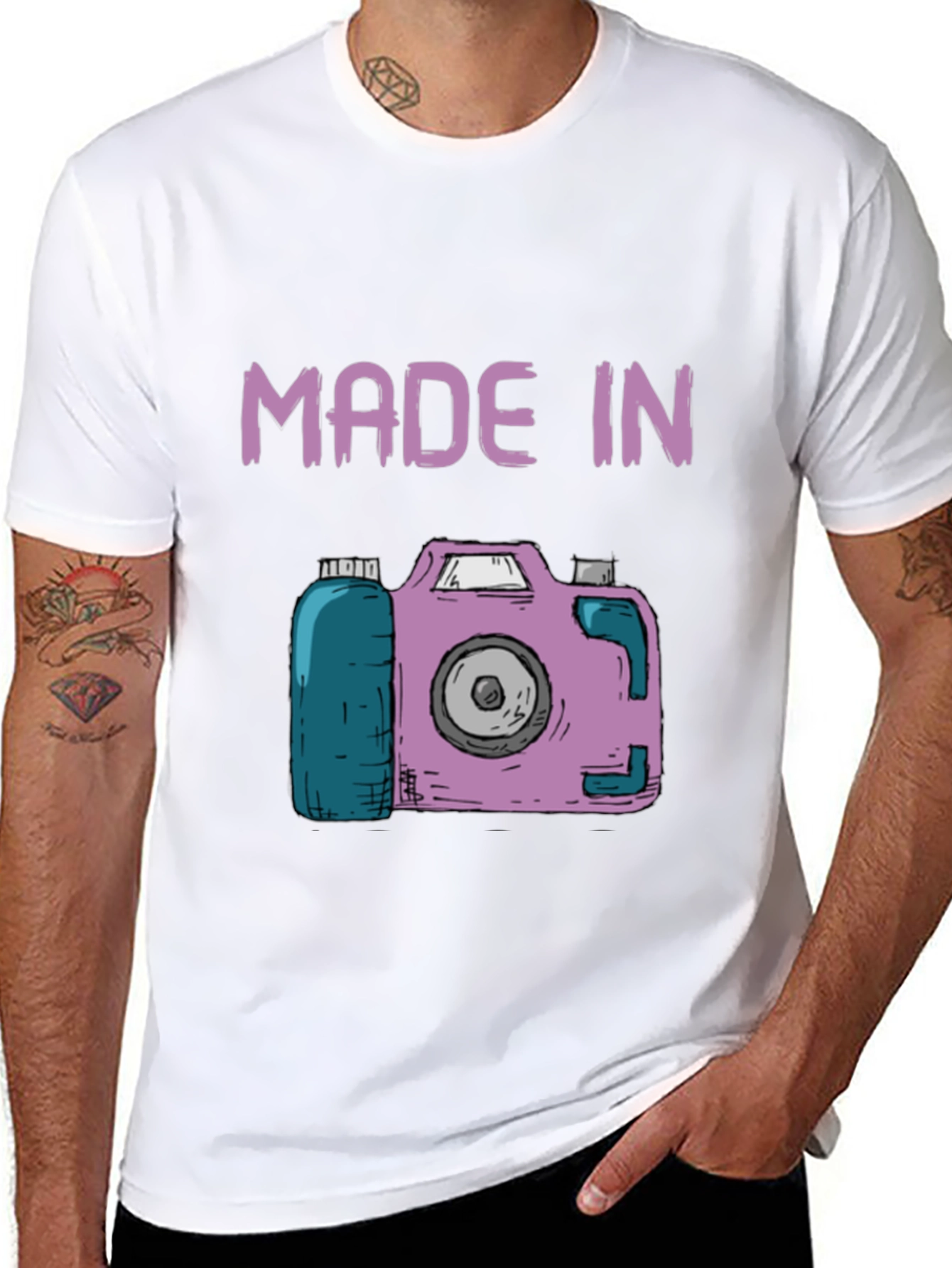Camera Graphic T-Shirt - Photographer Tee