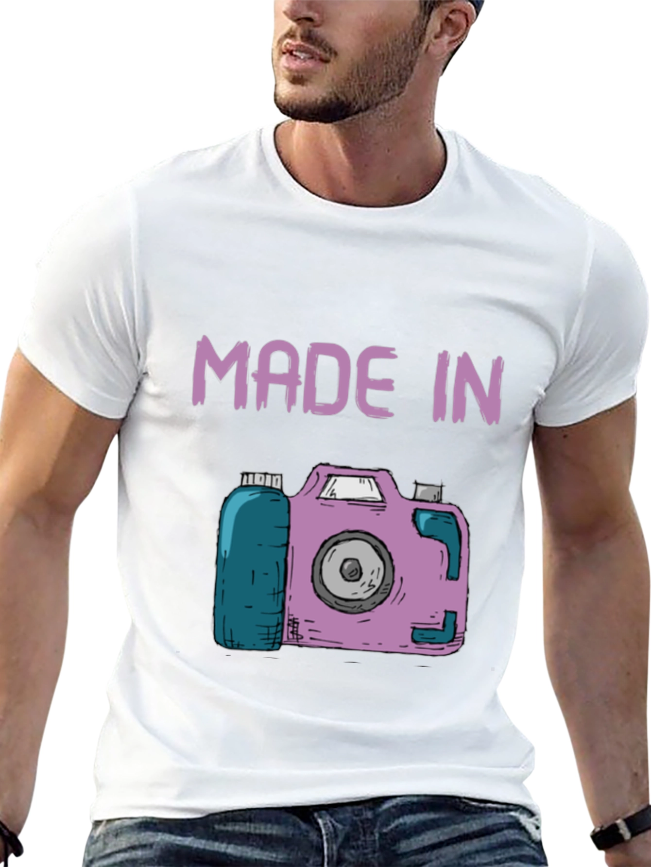 Camera Graphic T-Shirt - Photographer Tee