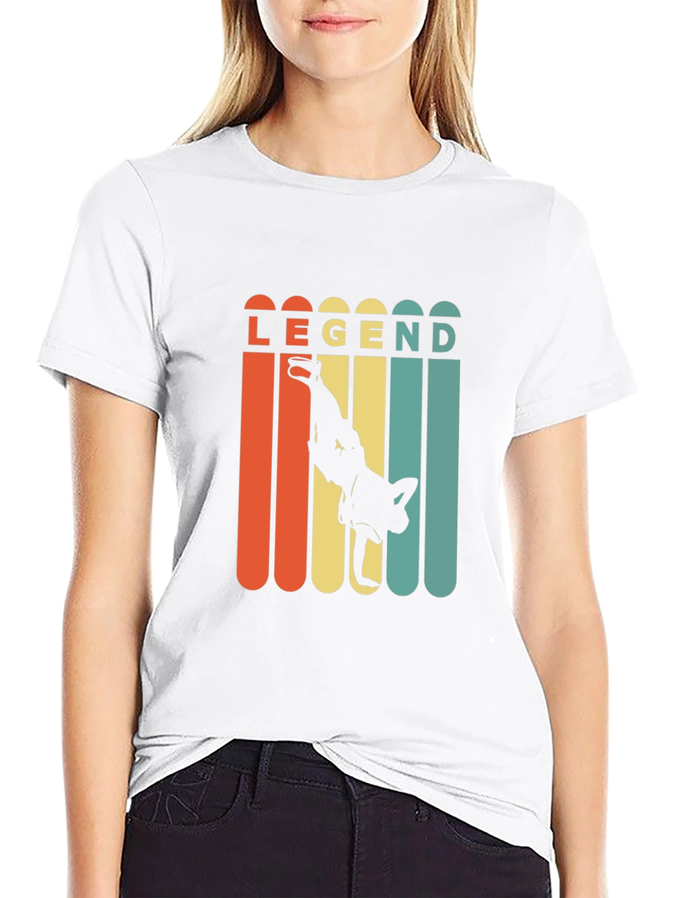 Legend Retro Style Breakdance Black T-Shirt