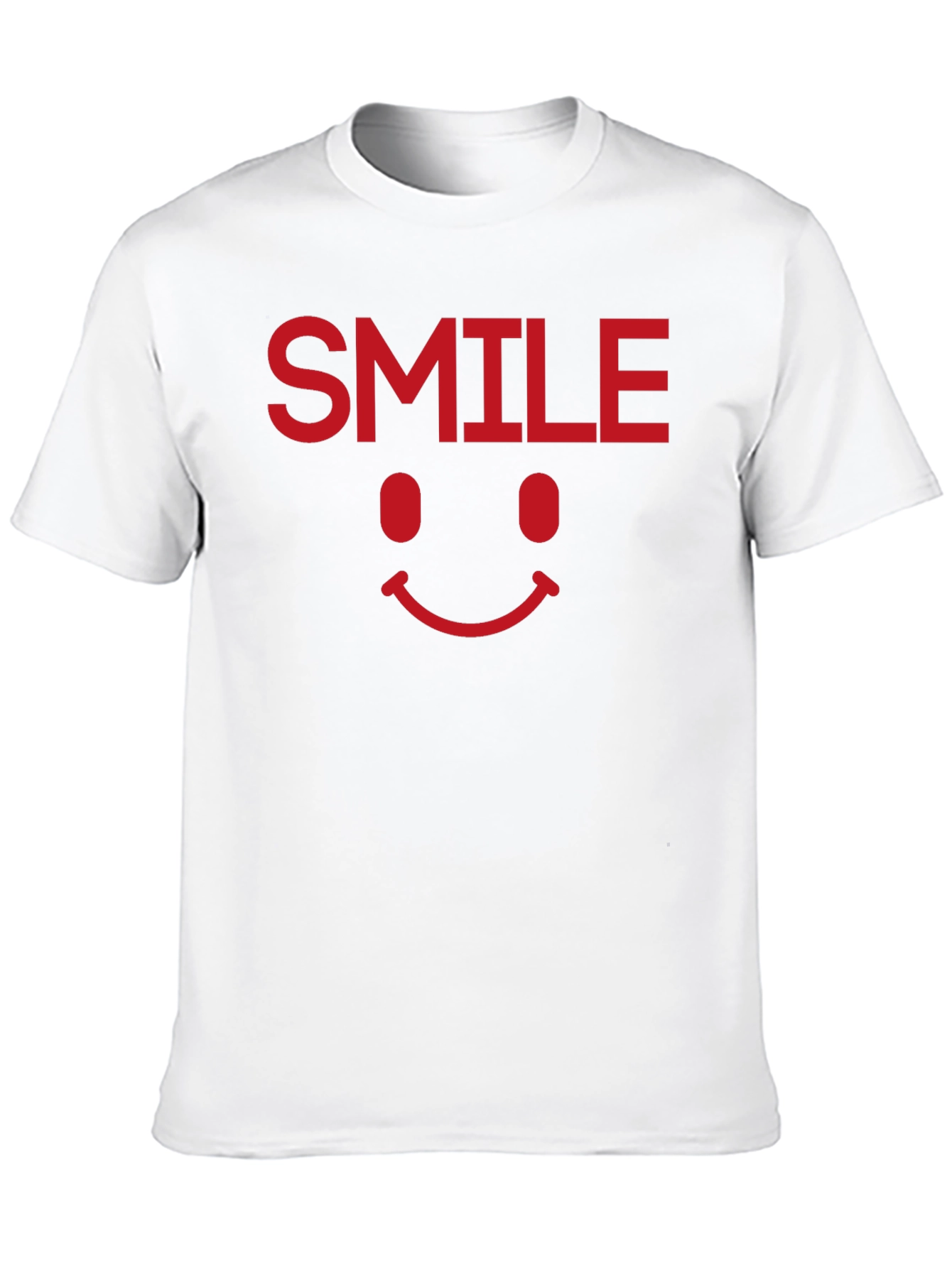Smile Graphic Tee - Classic Comfort