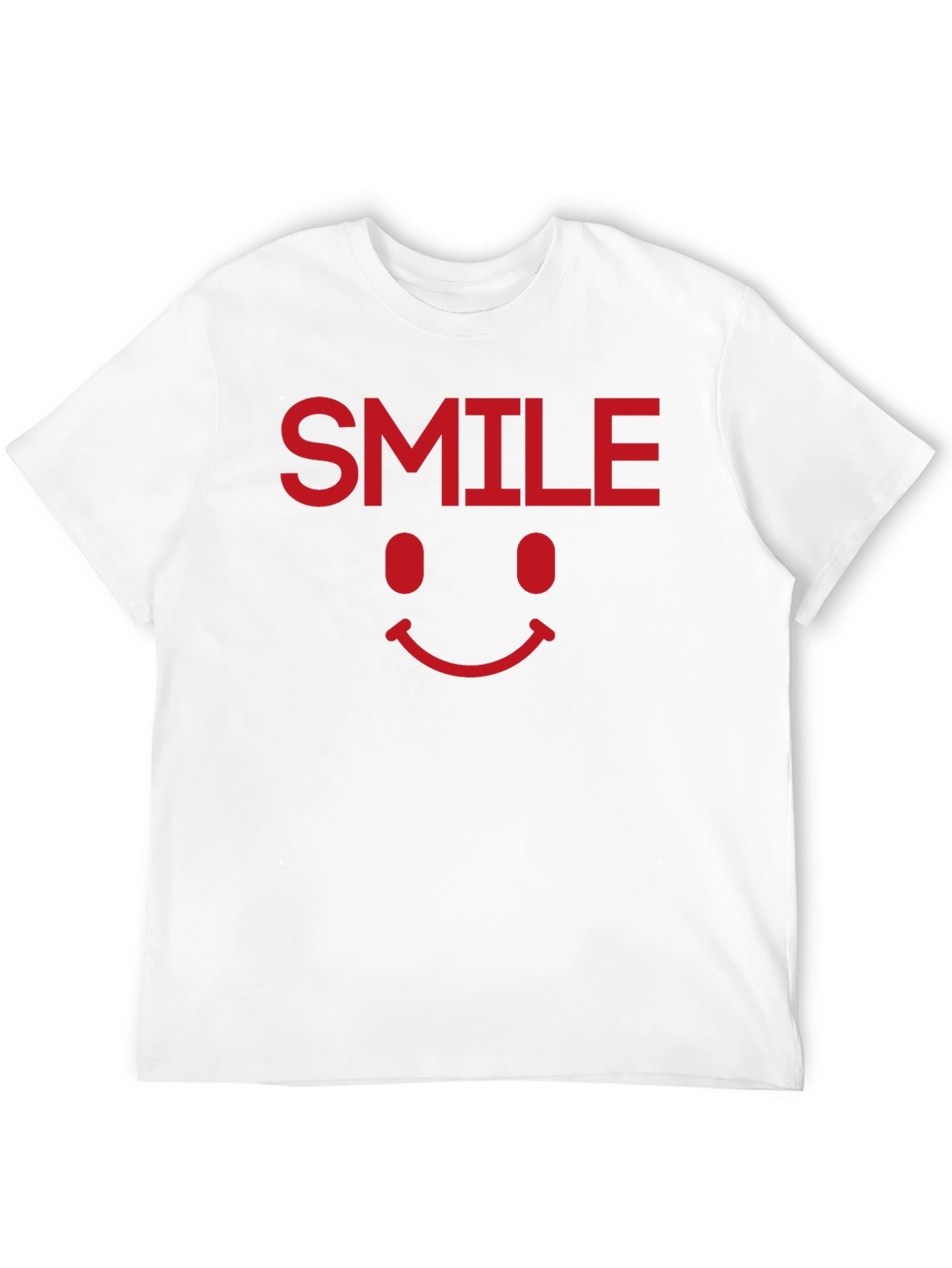 Smile Graphic Tee - Classic Comfort