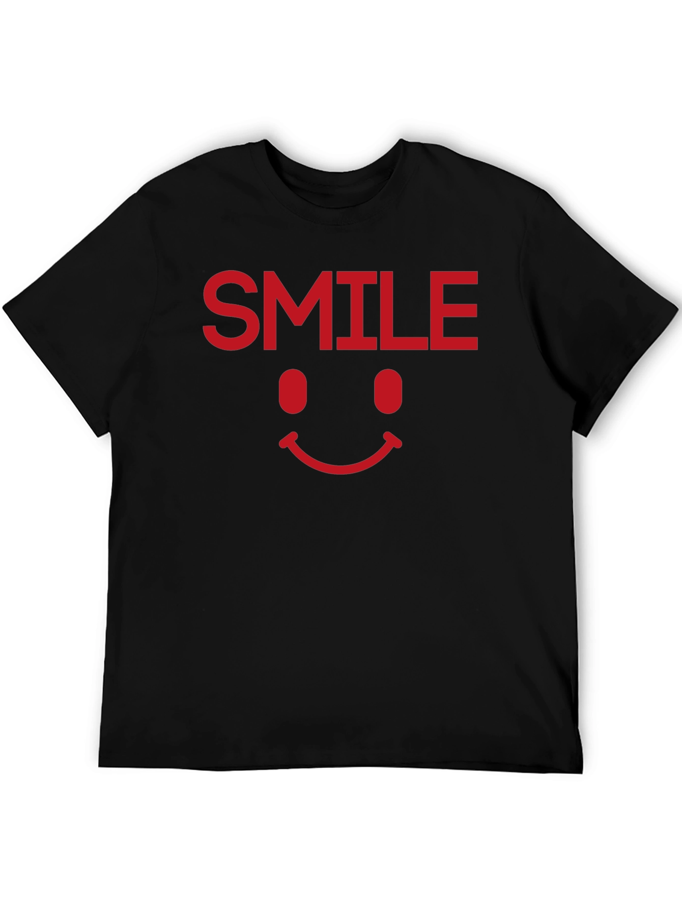 Smile Graphic Tee - Classic Comfort