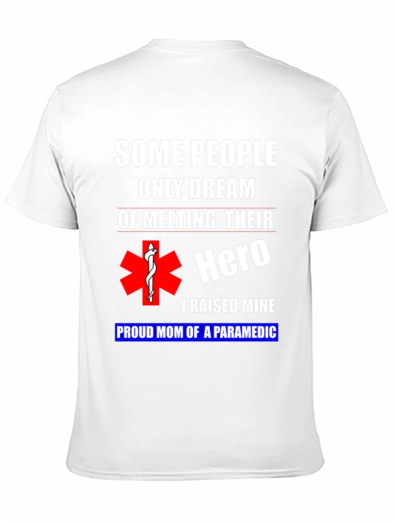Proud Paramedic Mom Graphic T-Shirt