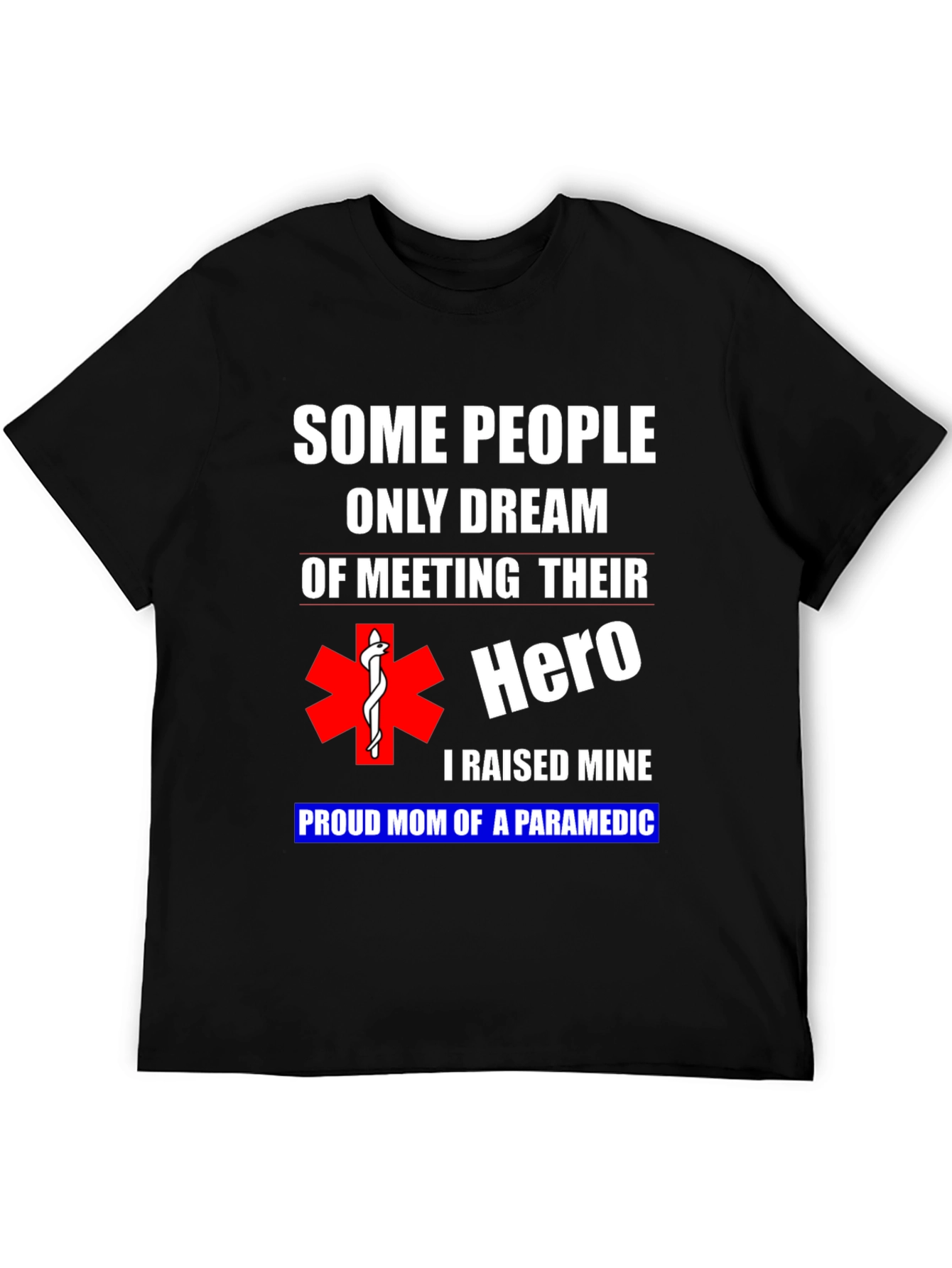 Proud Paramedic Mom Graphic T-Shirt