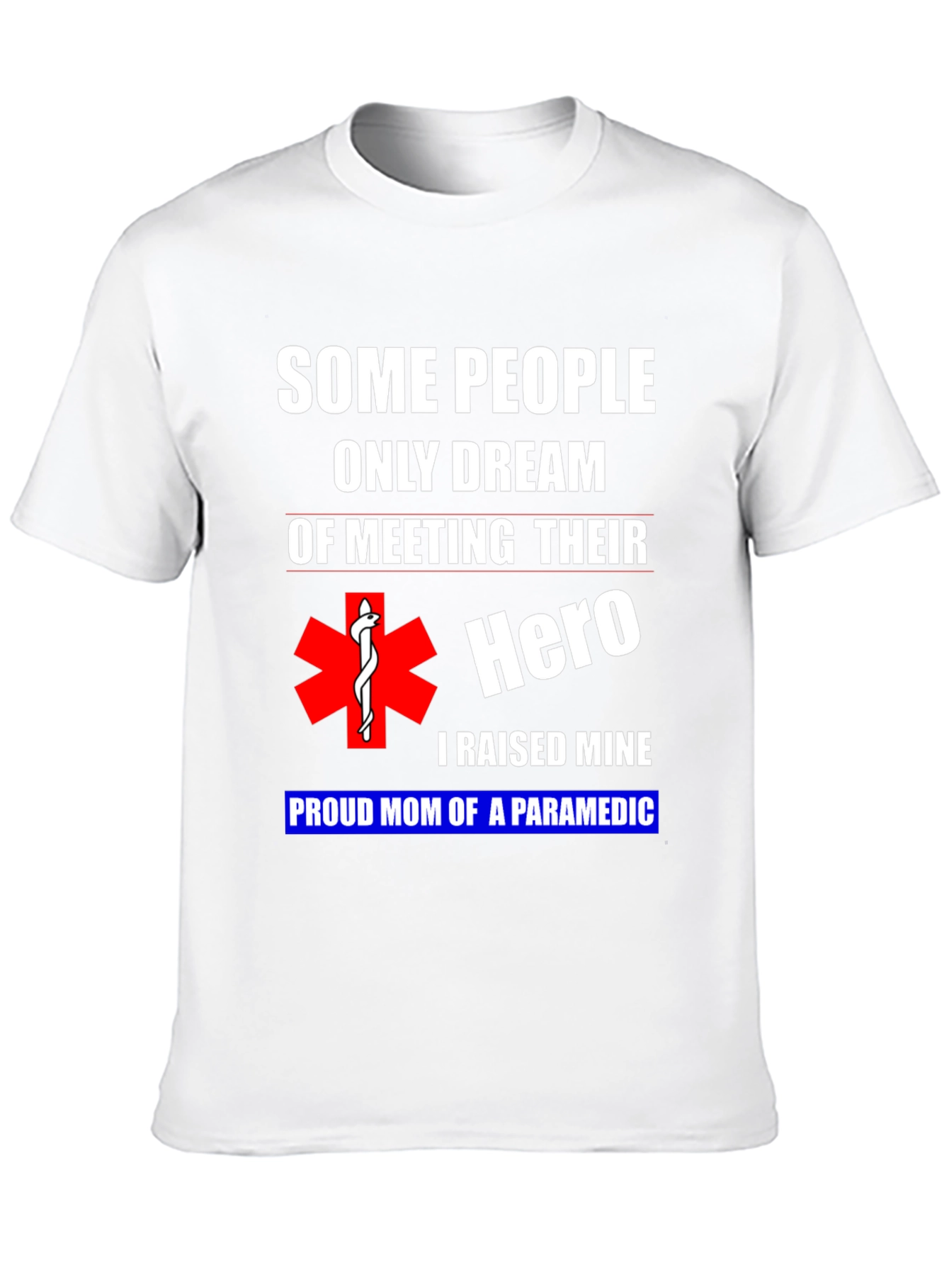 Proud Paramedic Mom Graphic T-Shirt