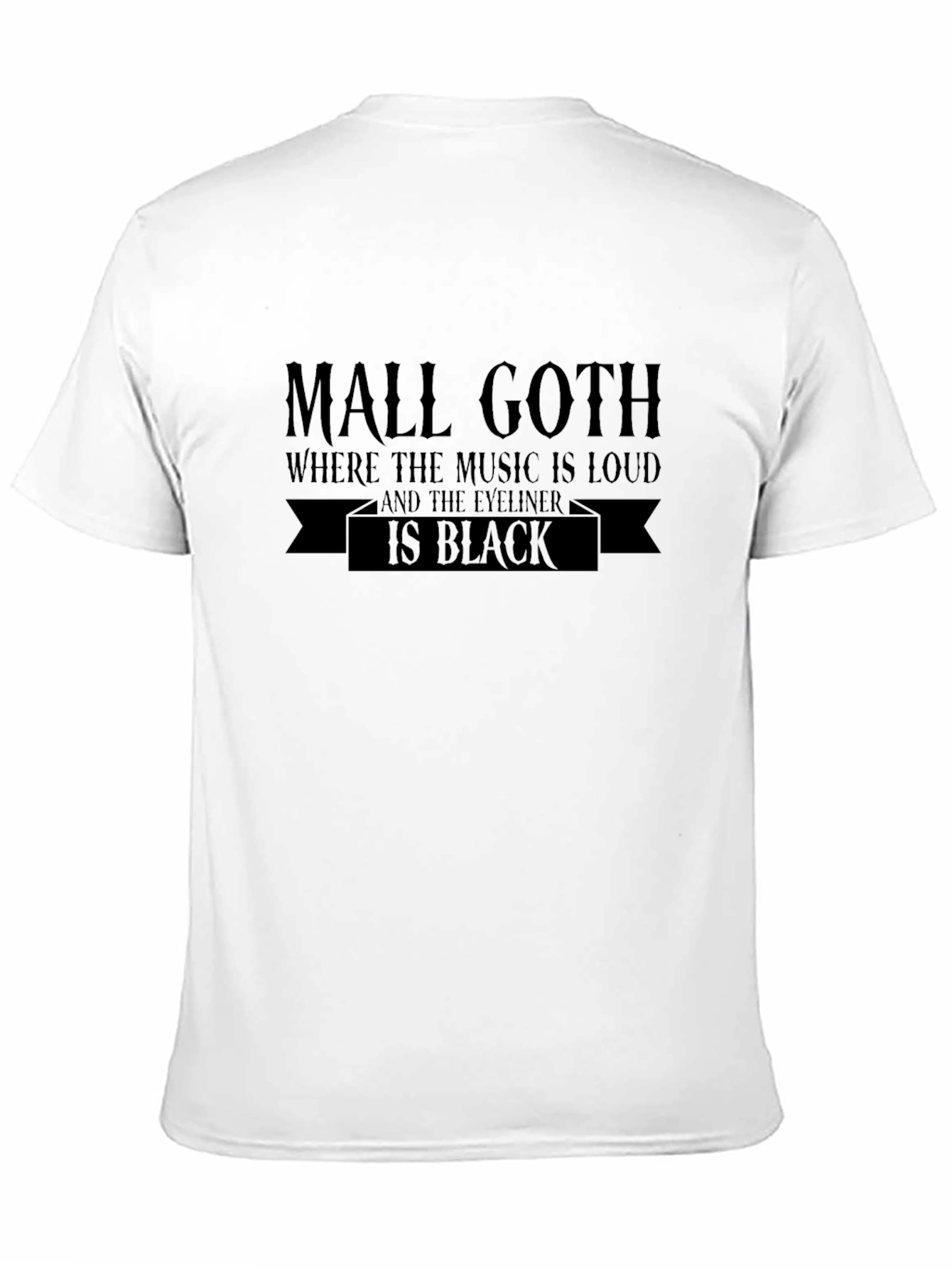 Mall Goth Music T-Shirt - Black