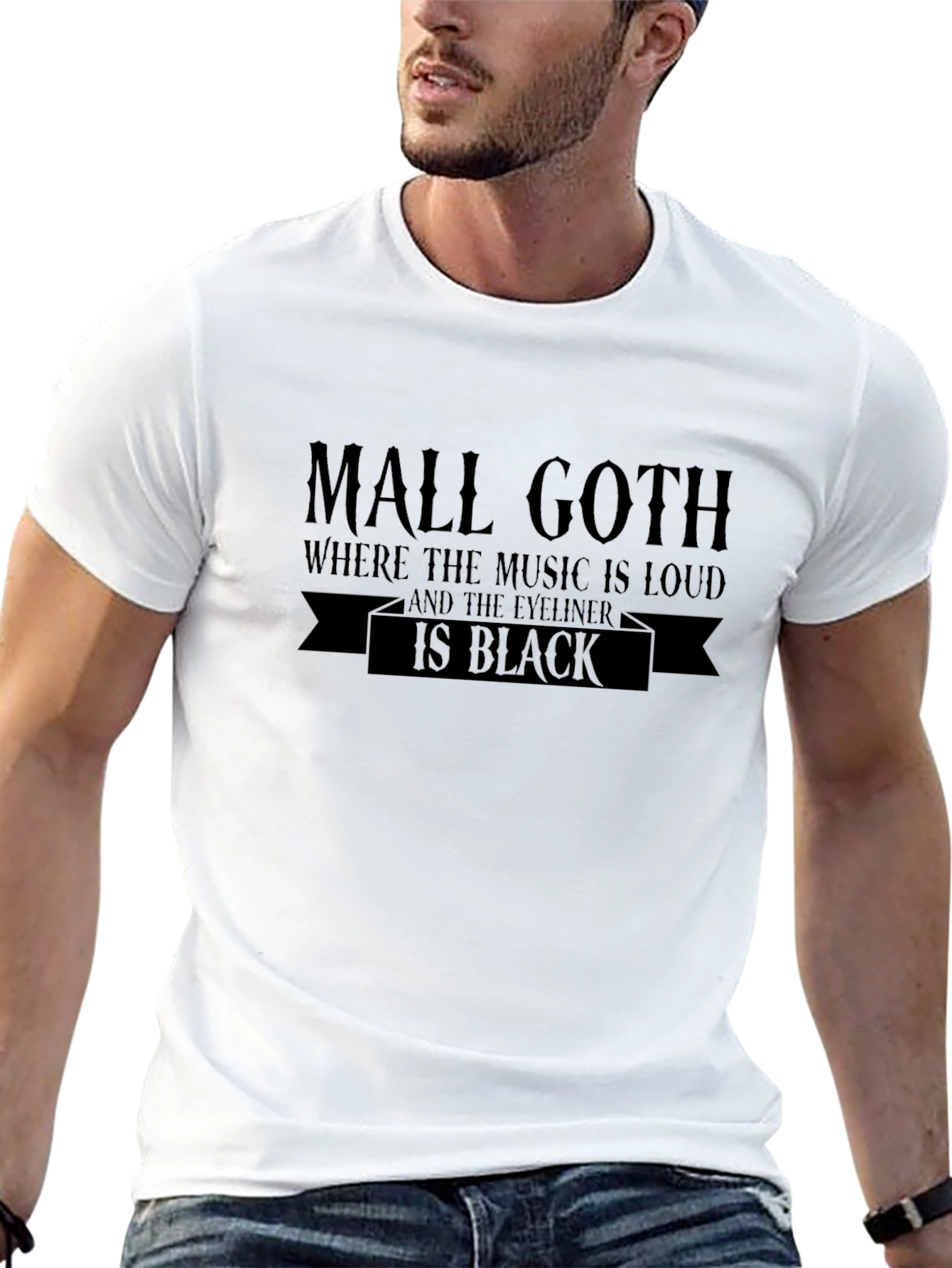Mall Goth Music T-Shirt - Black