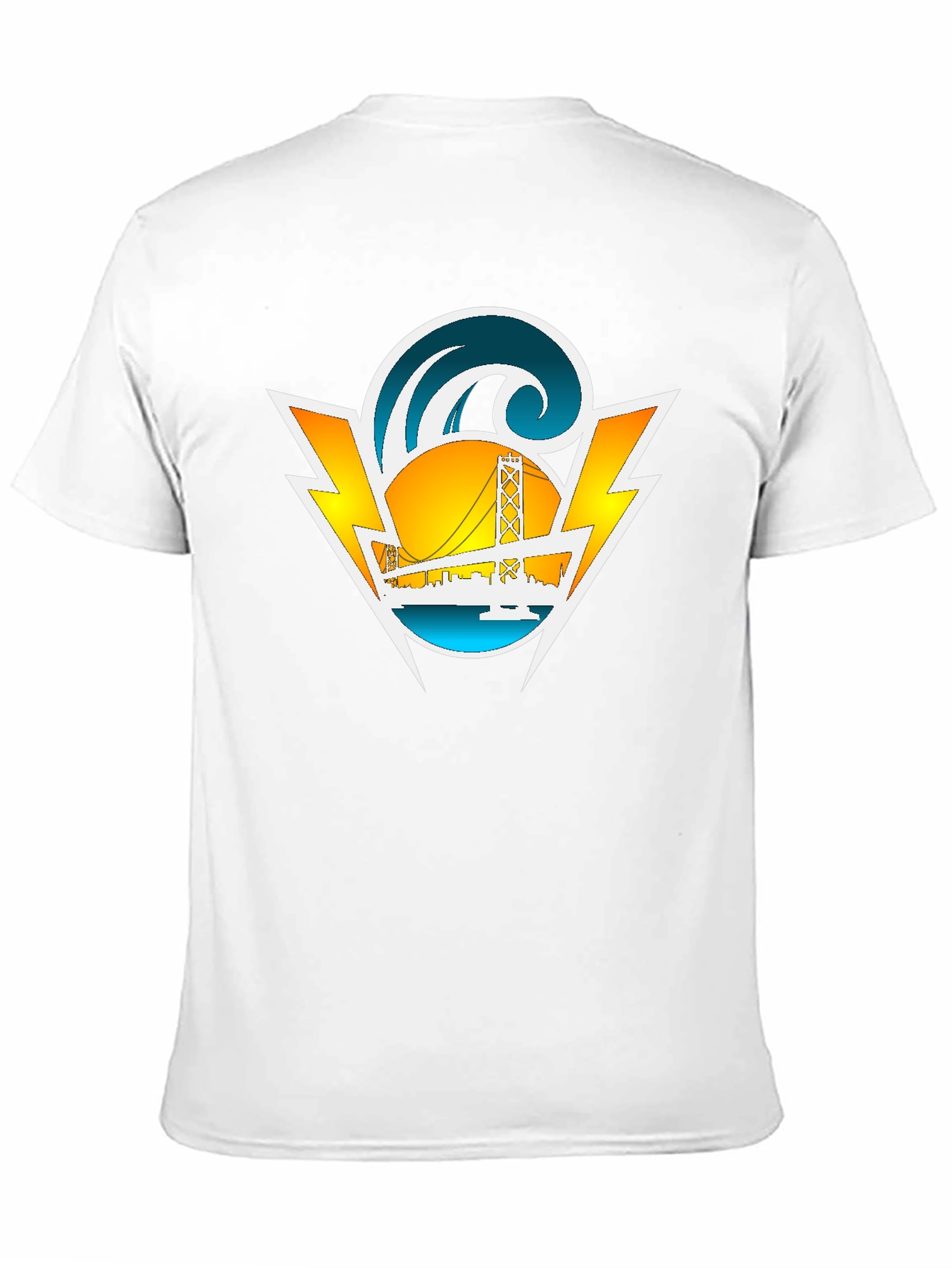 San Francisco Graphic Tee - Black Cotton Blend