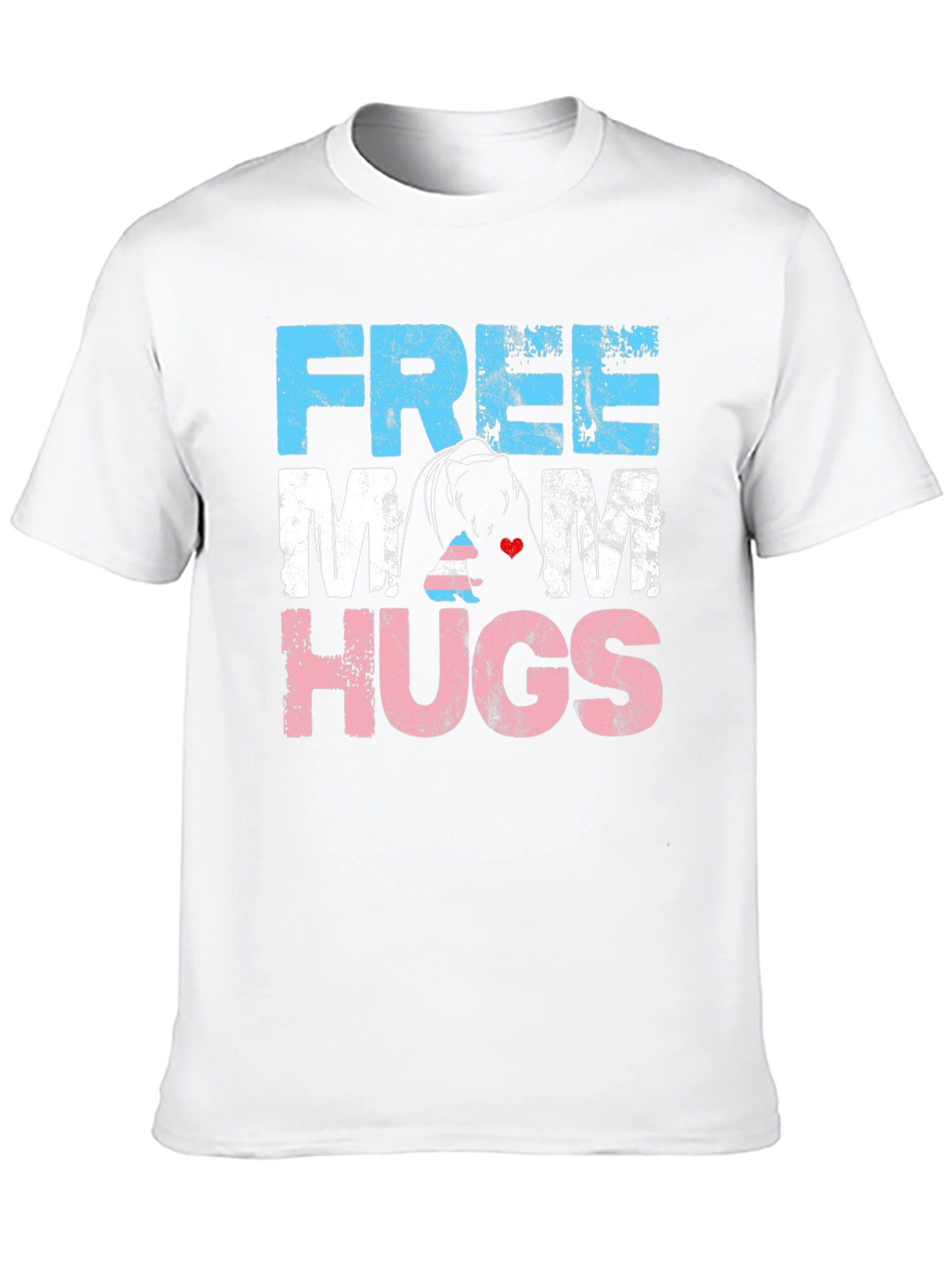 Free Mom Hugs T-Shirt - Bear Hug Graphic Tee