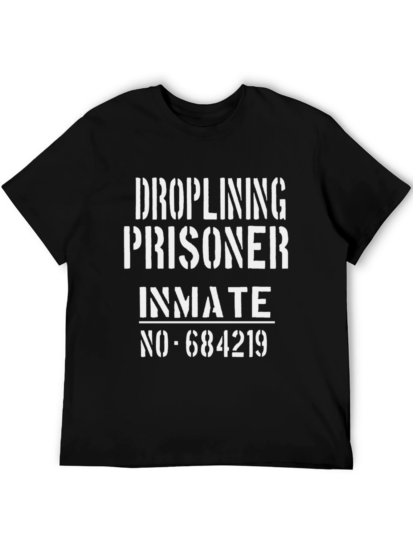 Dropling Inmate T-Shirt - Prisoner Design