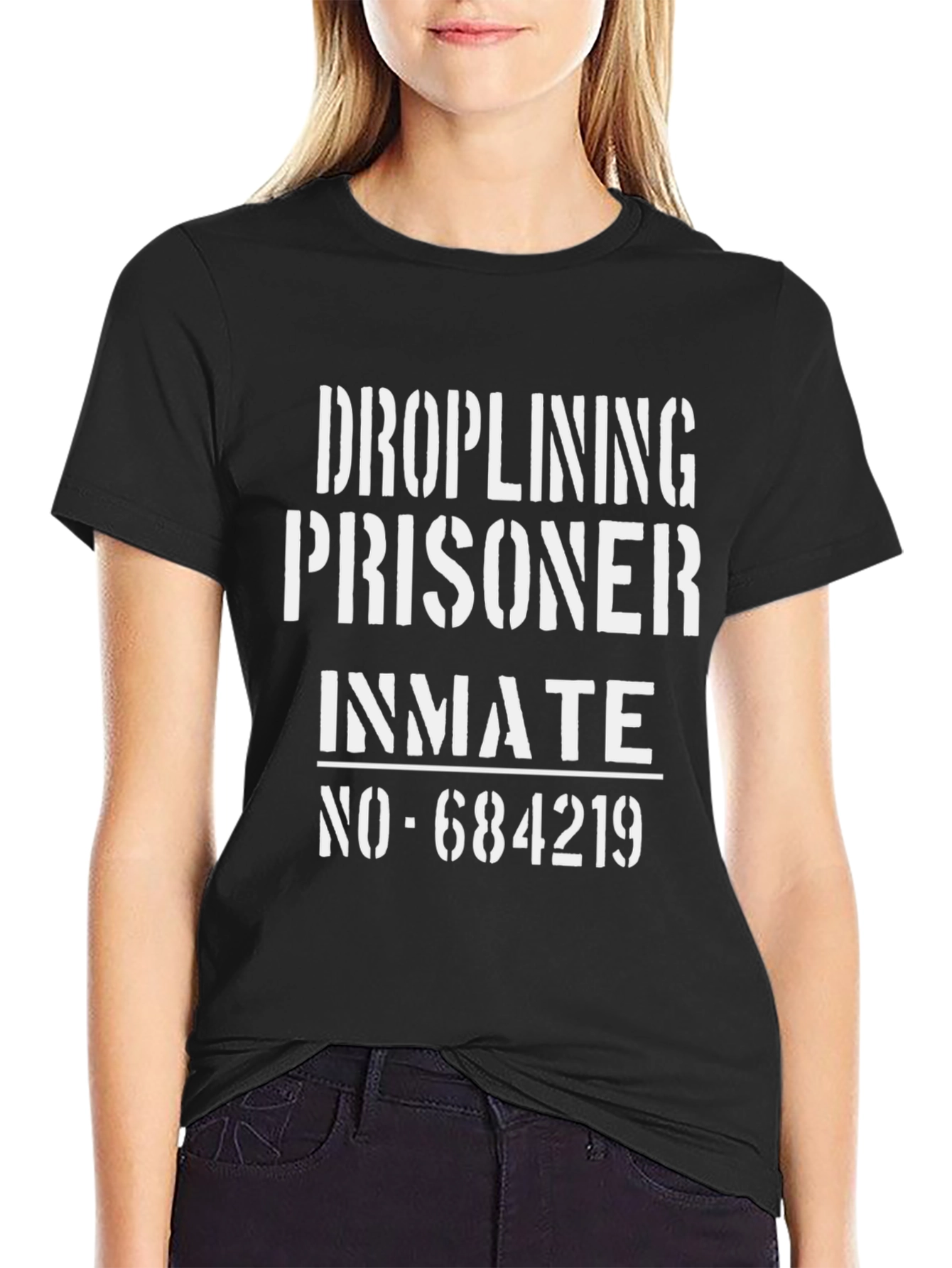 Dropling Inmate T-Shirt - Prisoner Design