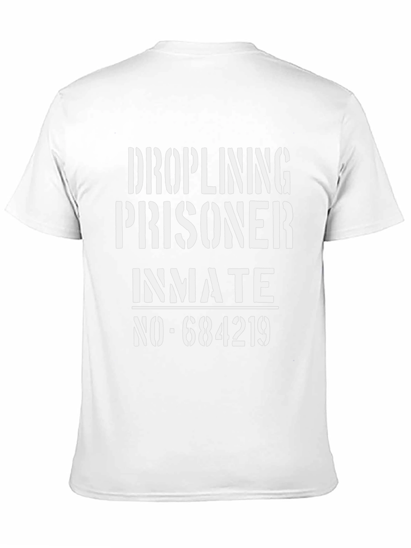 Dropling Inmate T-Shirt - Prisoner Design