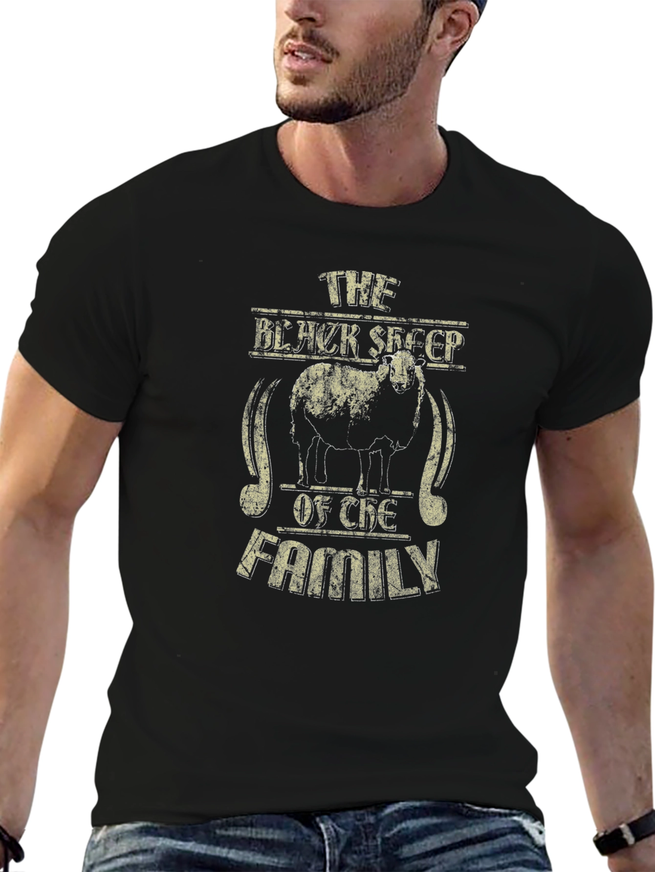 The Black Sheep of the Family Mens T-Shirt